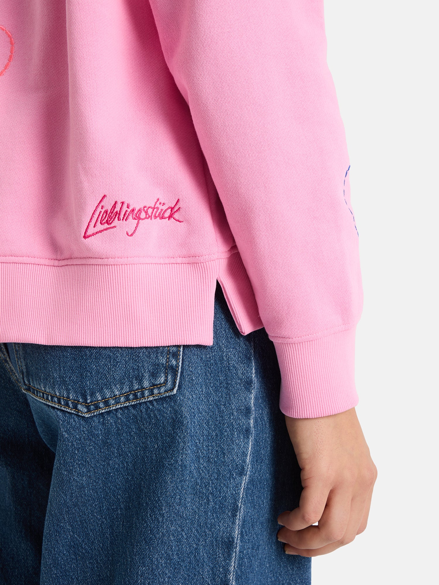 Hoodie "AirL" aus Baumwollmix