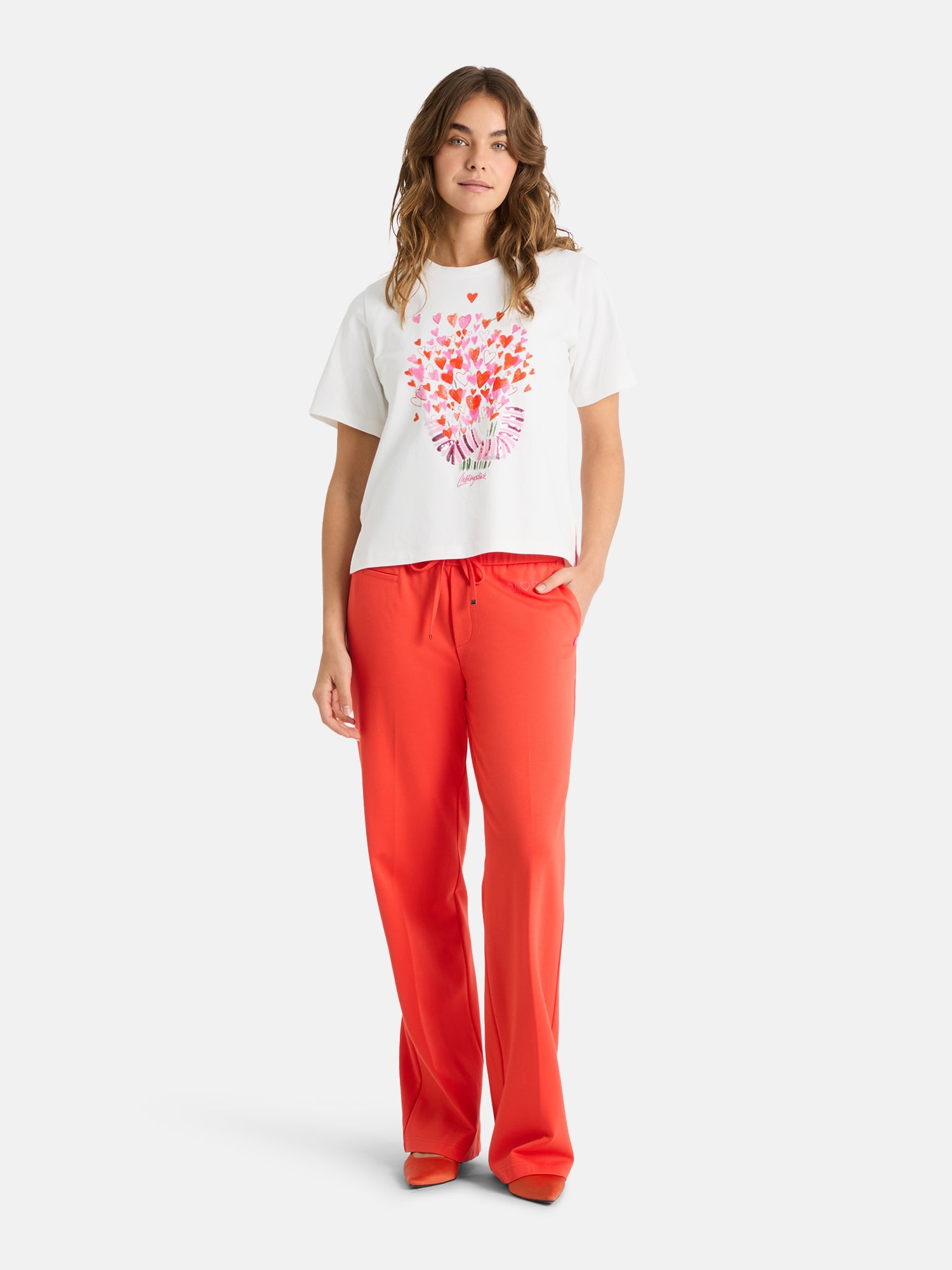 T-Shirt "CarminaL" aus Baumwolle