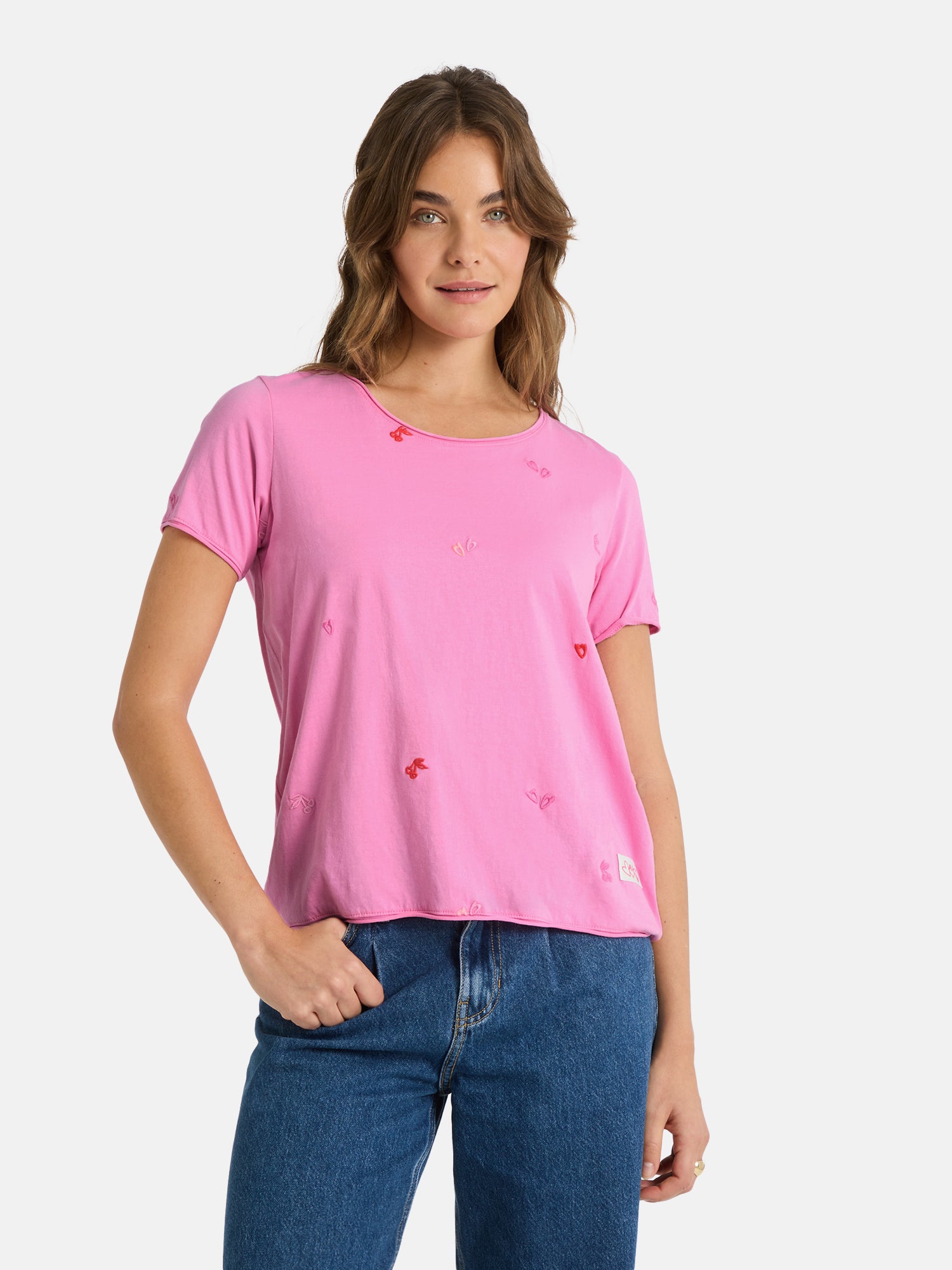 T-Shirt "Cilia" aus Baumwolle