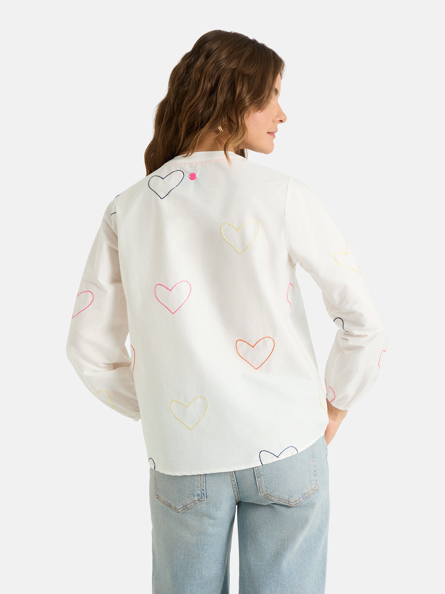 Bluse "EnricaL" aus Baumwolle