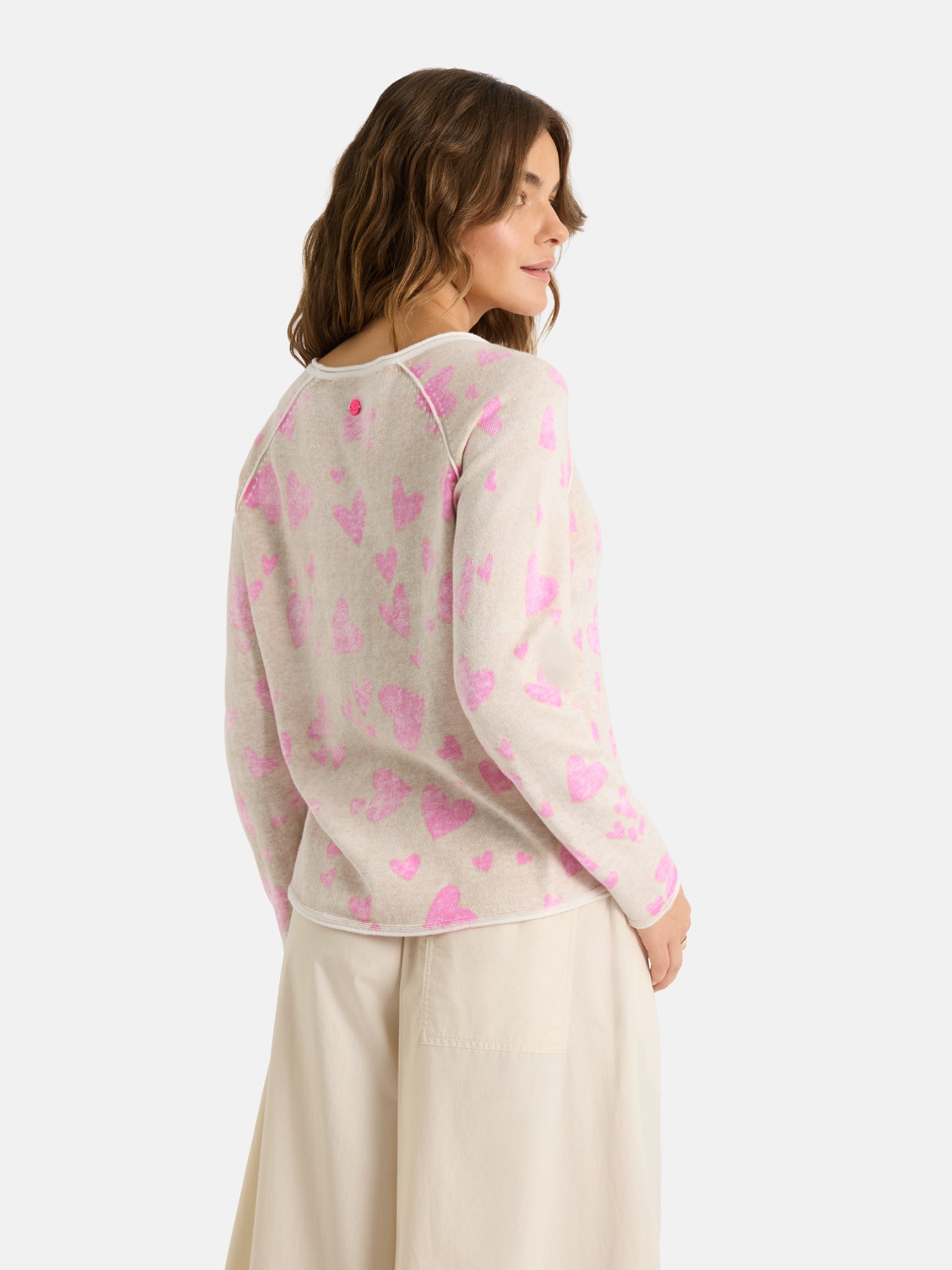 Longsleeve "LiloL" mit Kaschmir