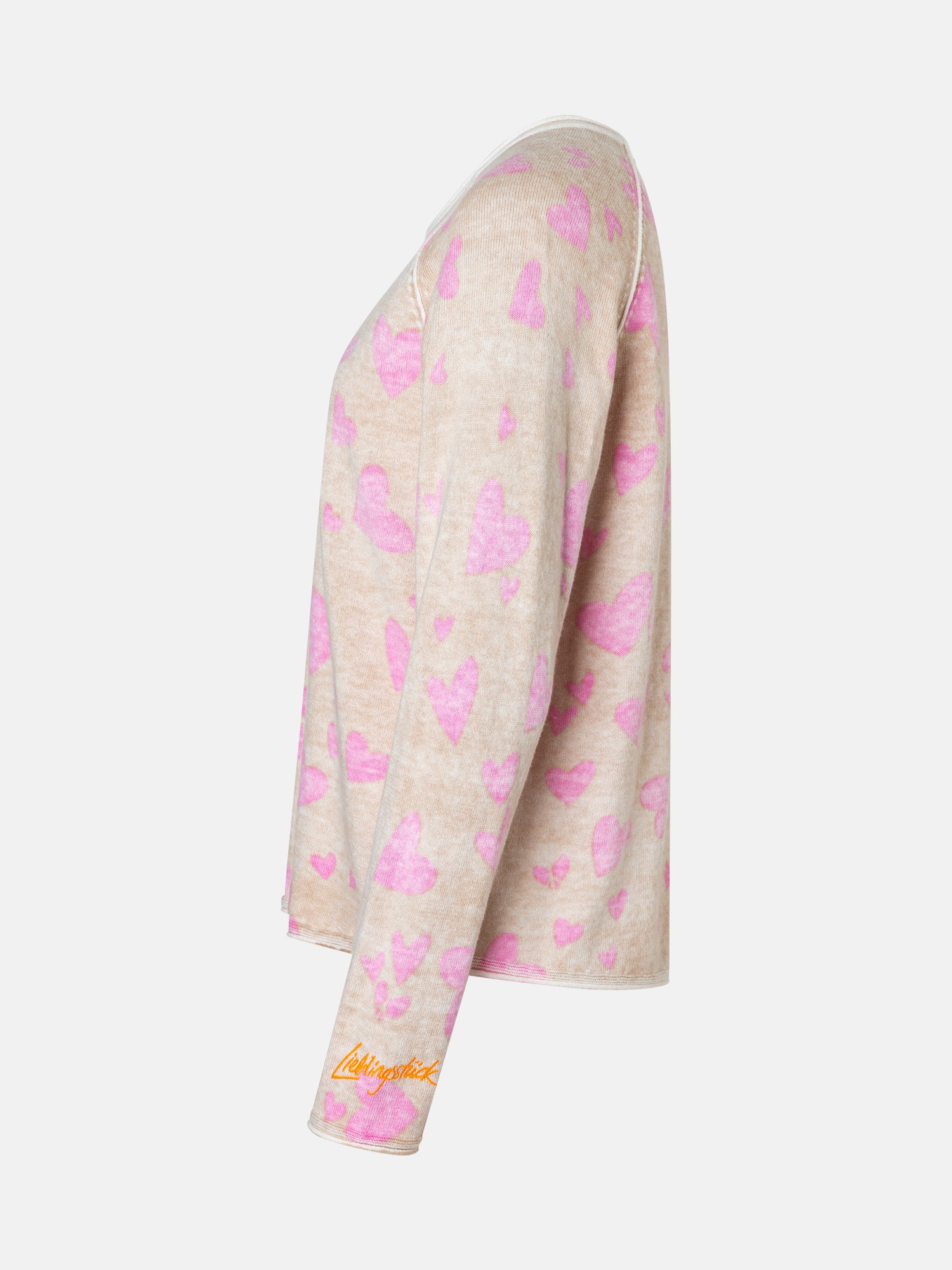 Longsleeve "LiloL" mit Kaschmir