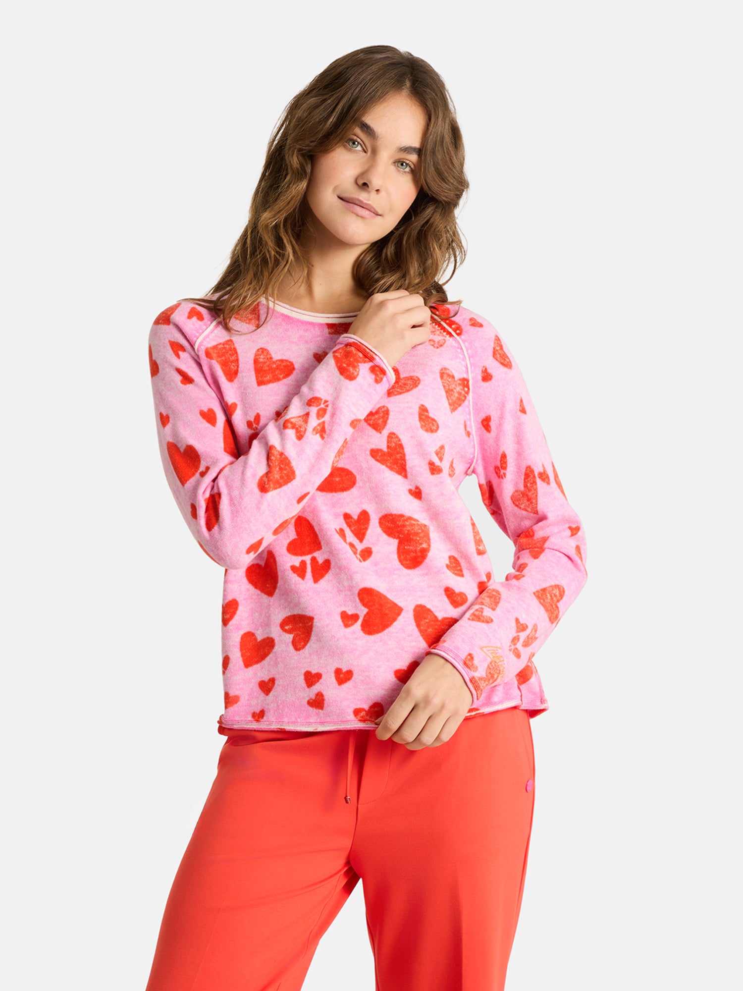 Longsleeve "LiloL" mit Kaschmir
