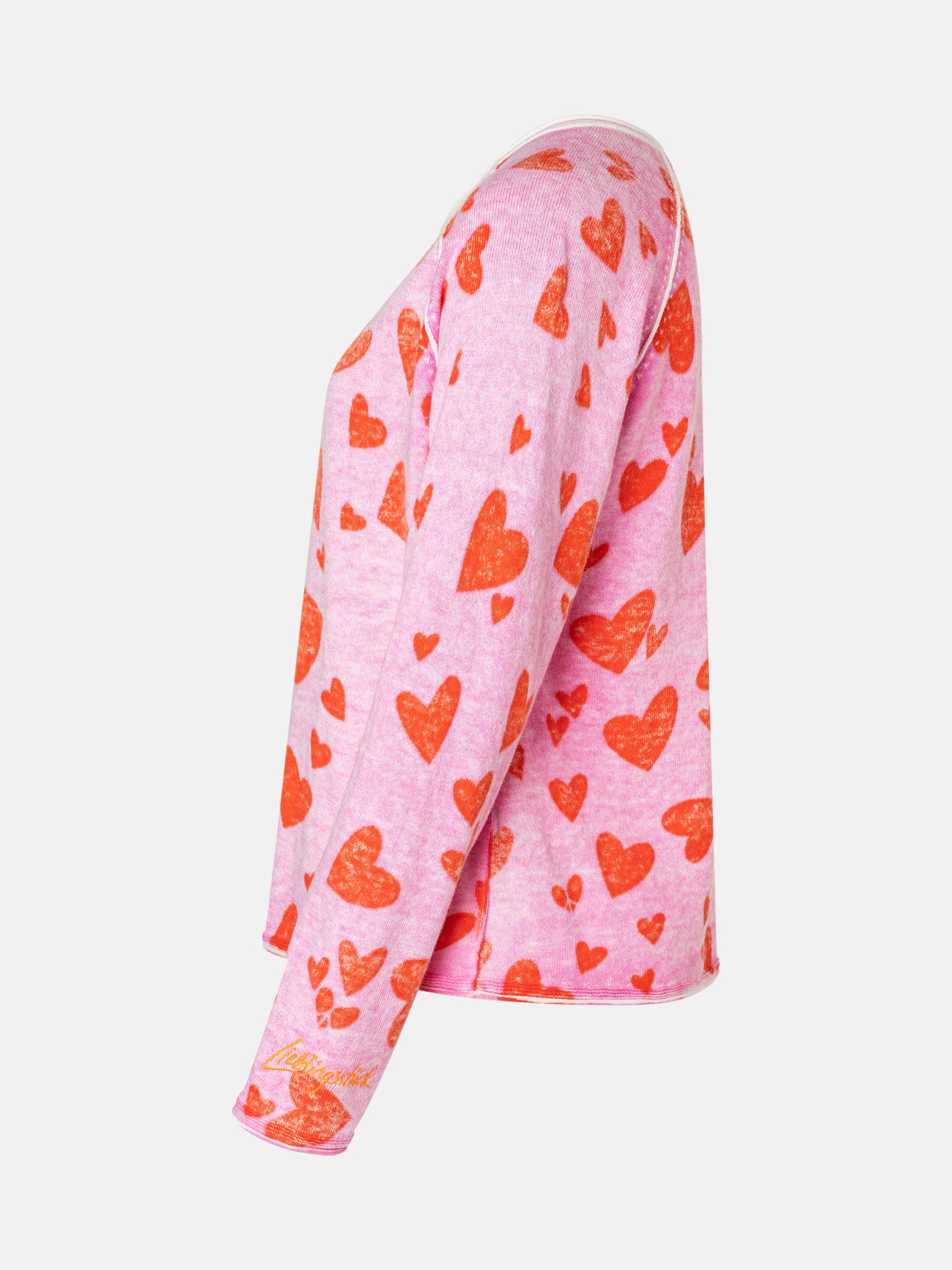 Longsleeve "LiloL" mit Kaschmir