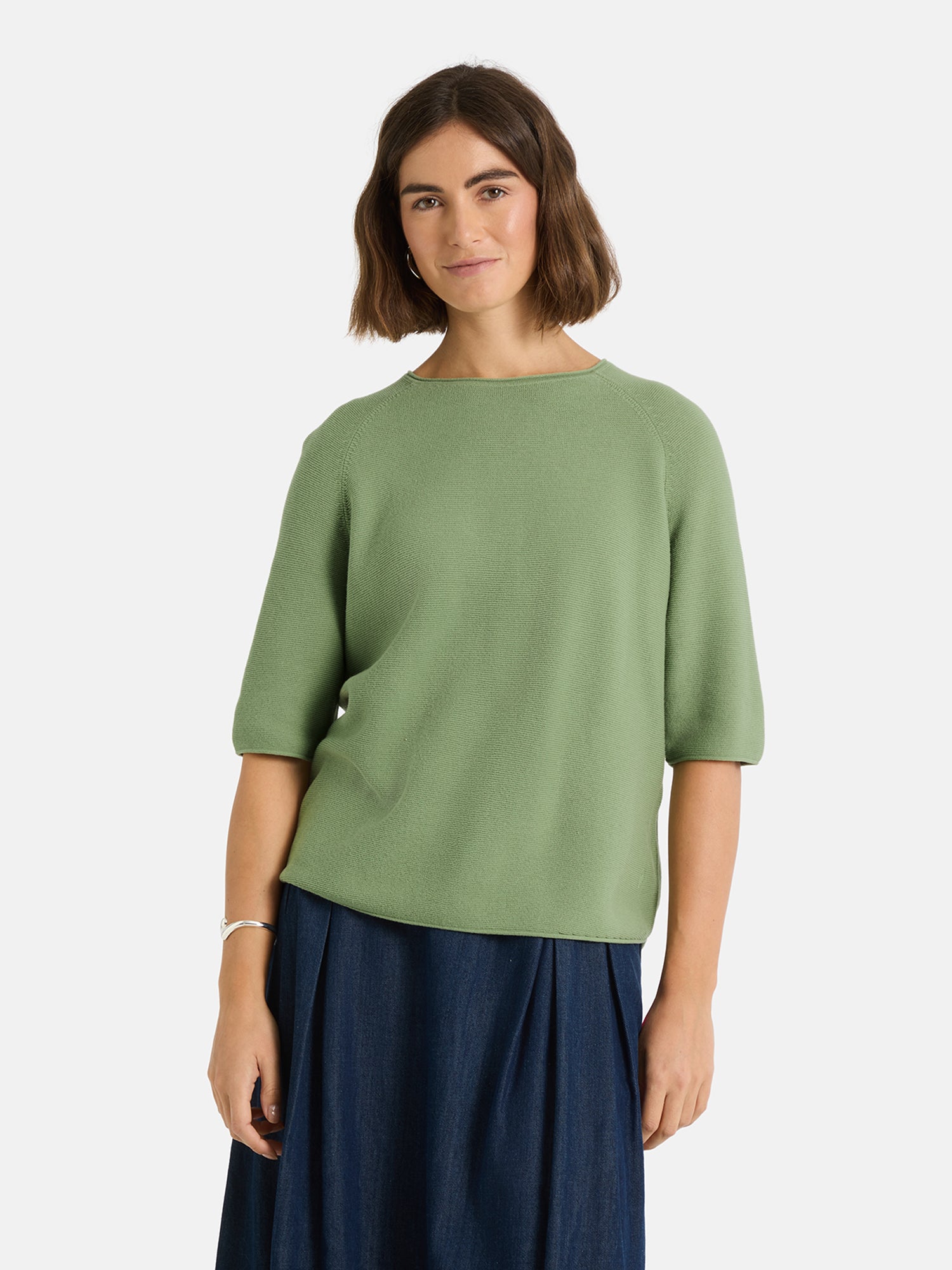 Pullover "KleraEP" aus Baumwolle