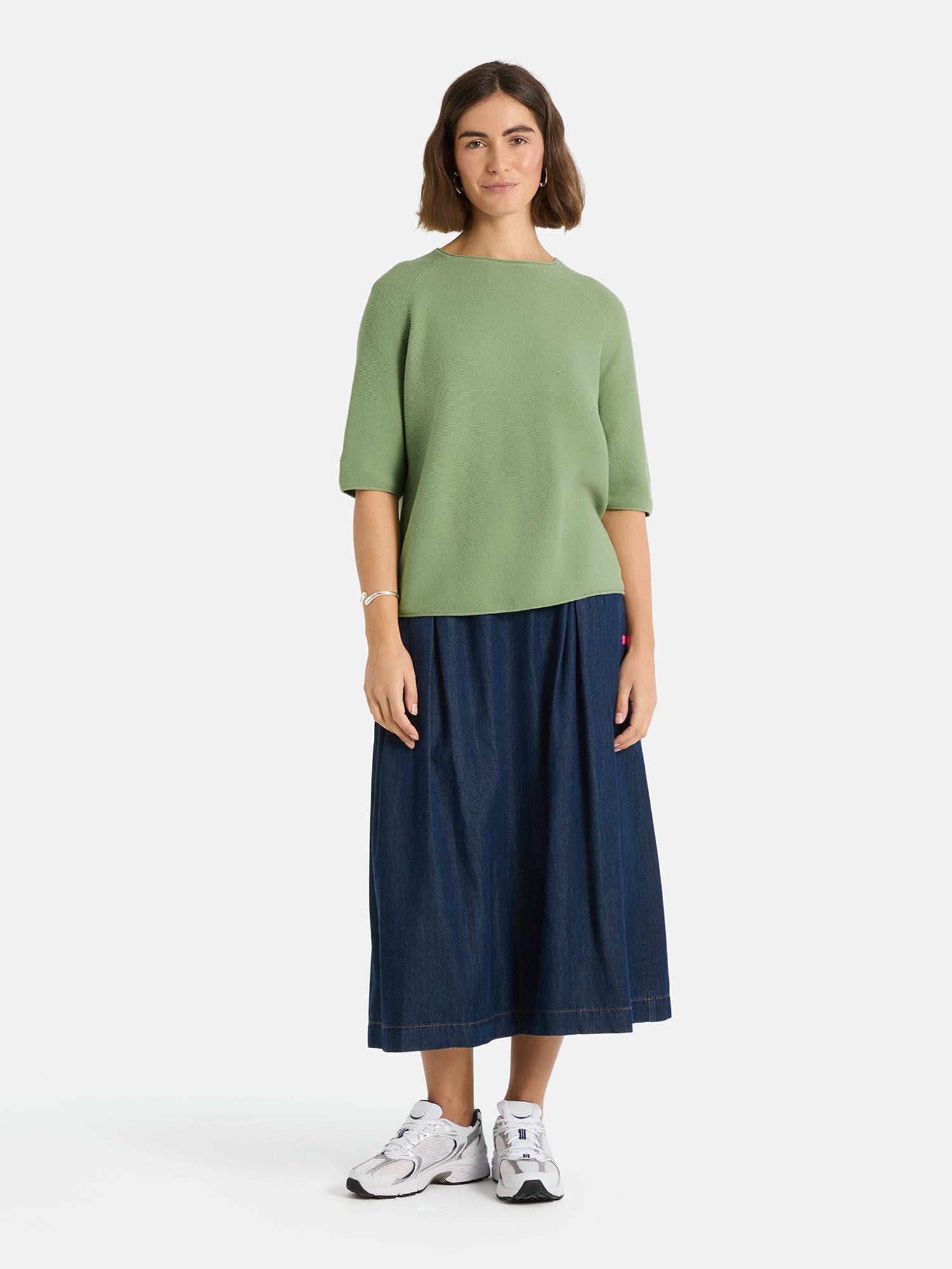 Pullover "KleraEP" aus Baumwolle