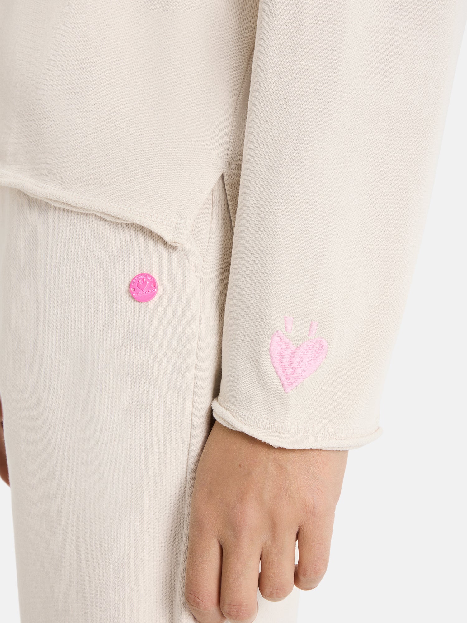 Sweatshirt "KaramellaEP" aus Baumwolle