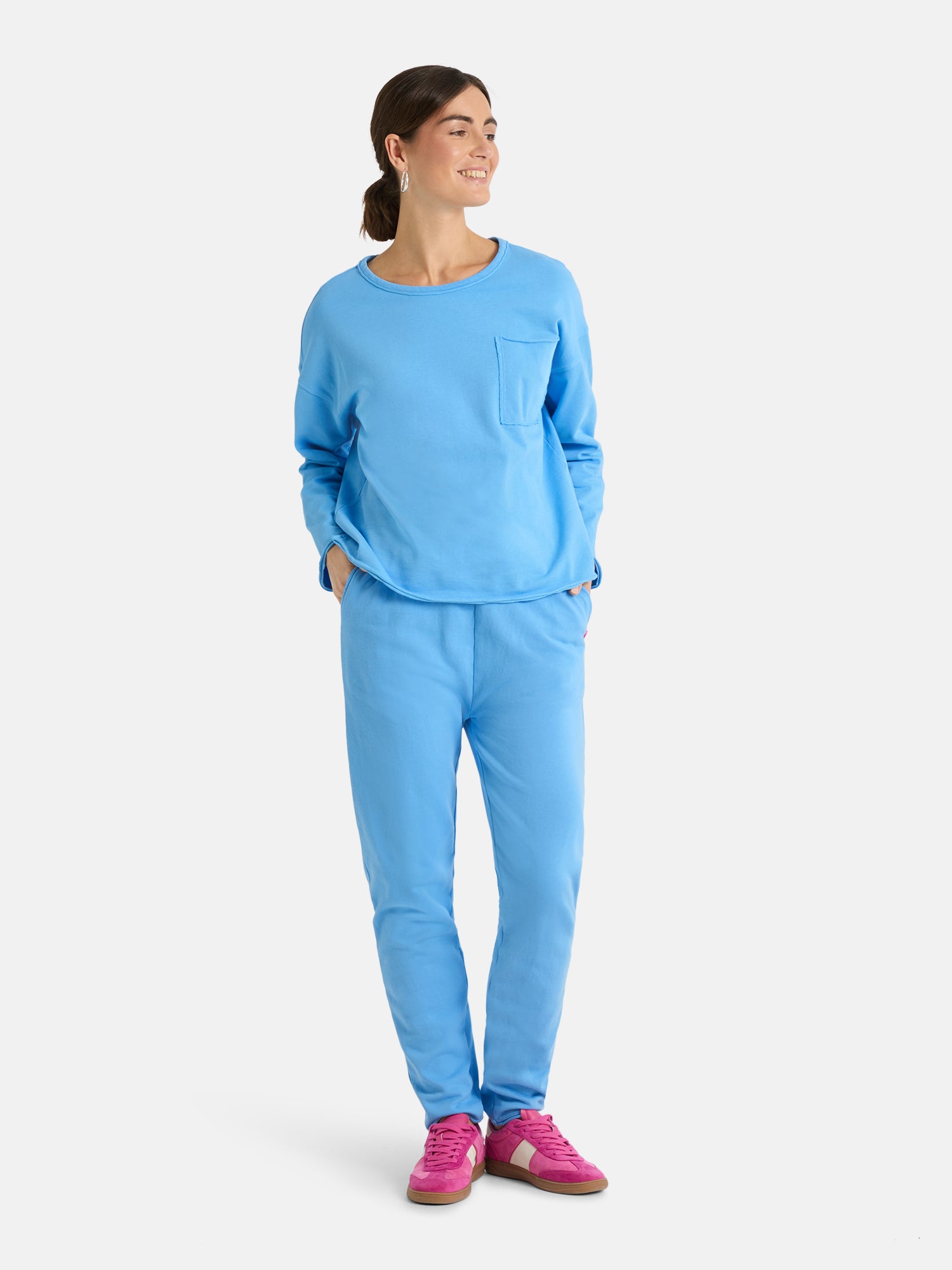 Sweatshirt "KaramellaEP" aus Baumwolle