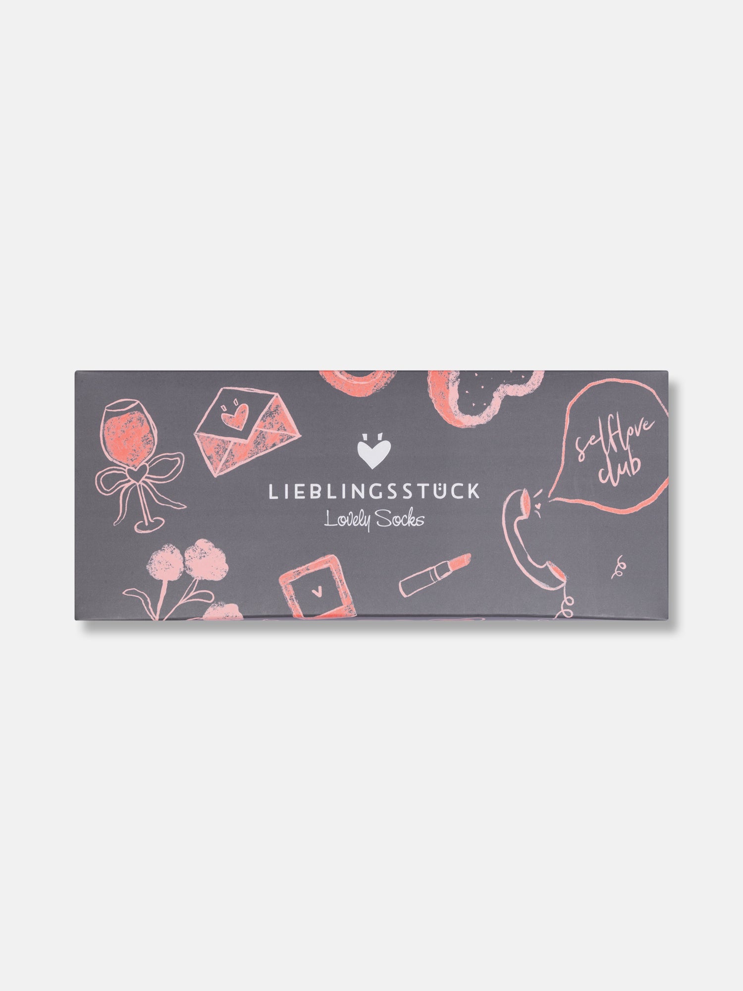Lovely Socks mit Kulturtasche oder Geschenkbox