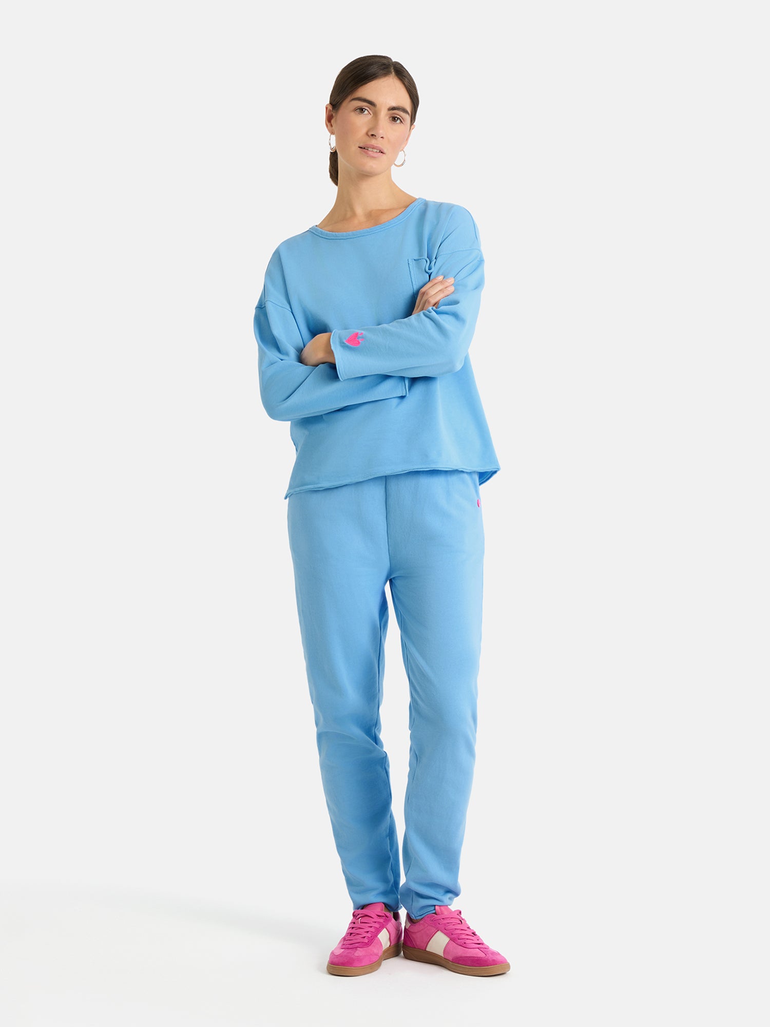 Jogpants "StinaEP" aus Baumwolle