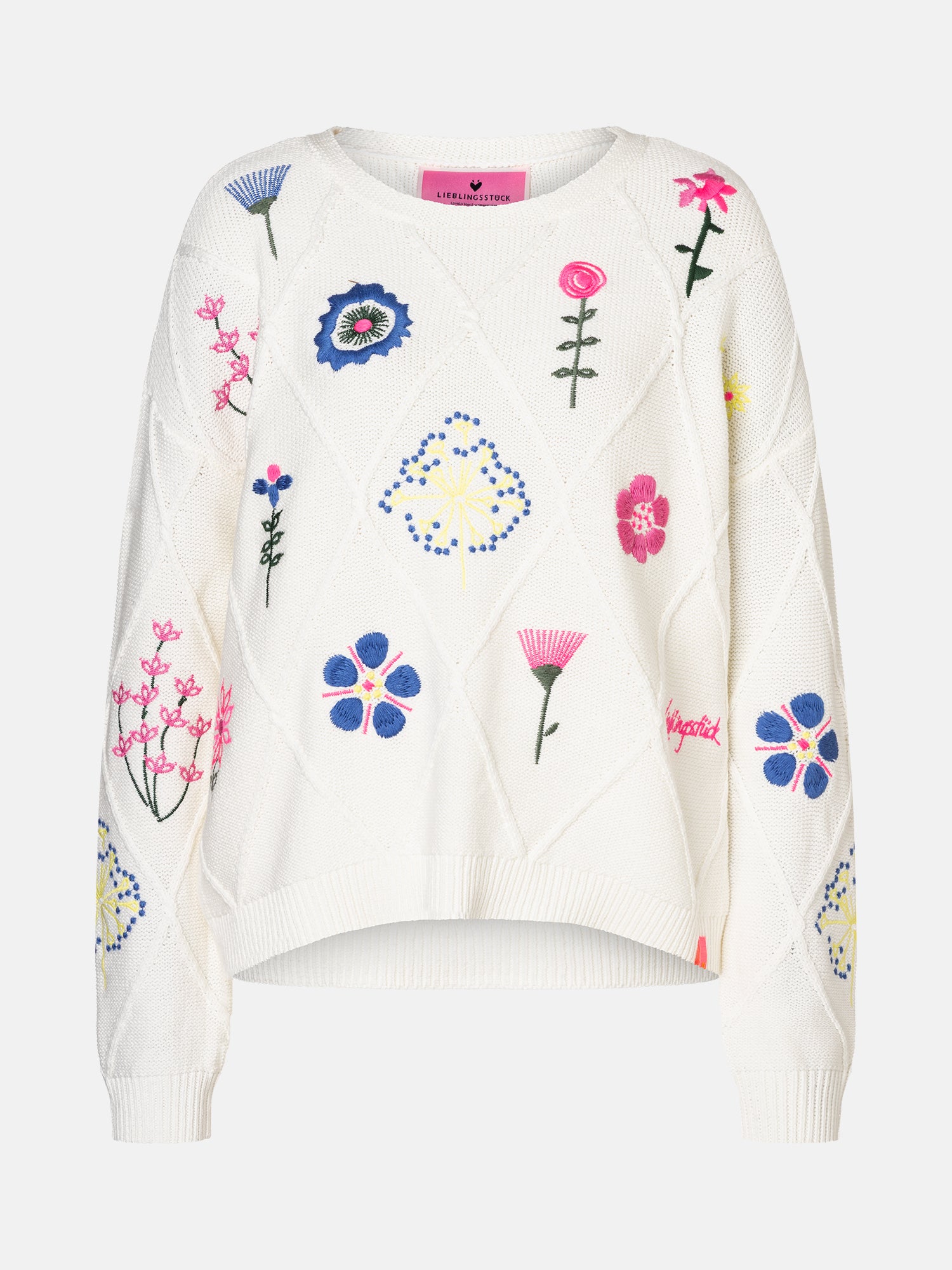 Pullover "MelodeaL" aus Baumwollmix