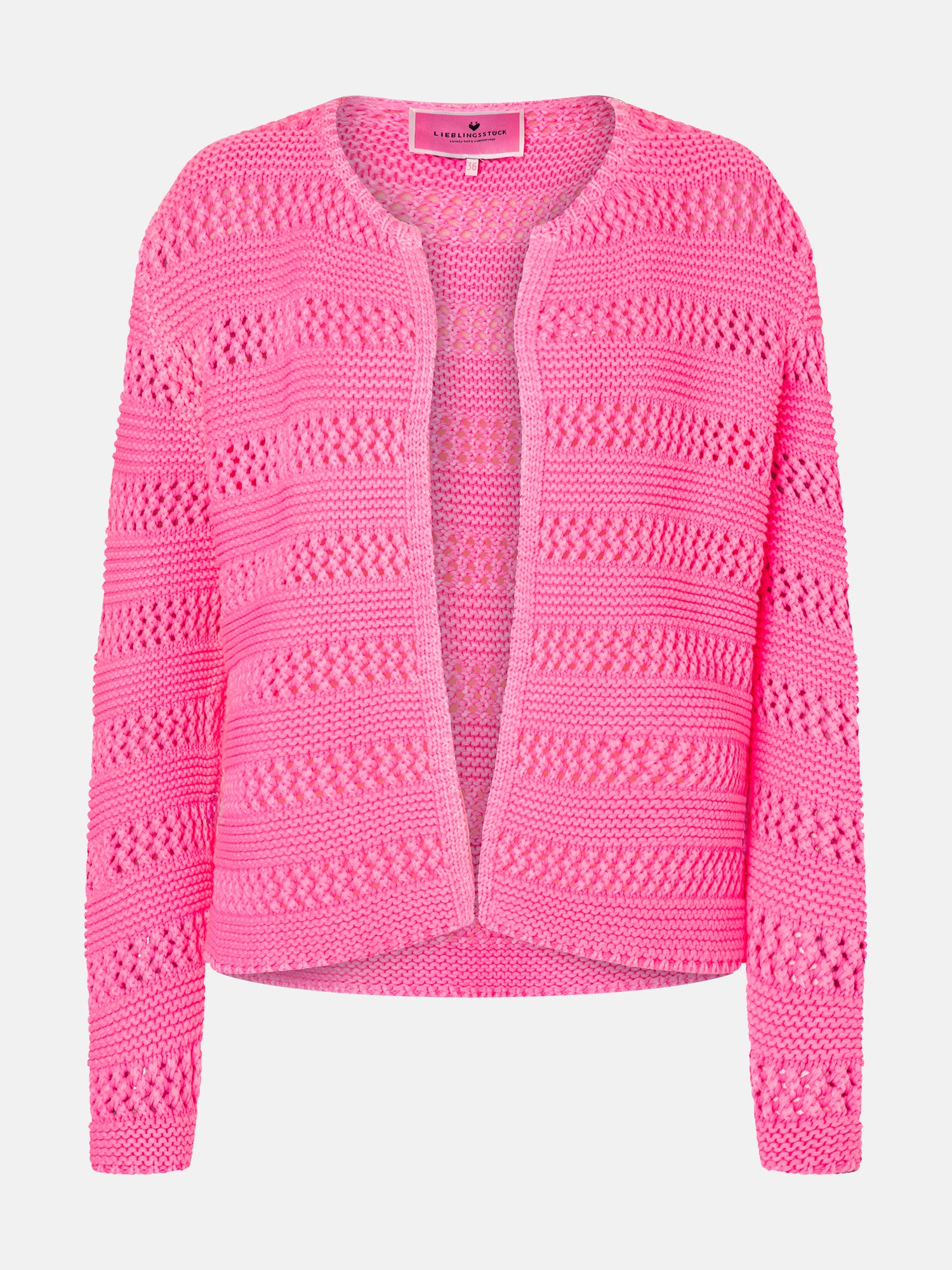 Strickjacke "TienL" aus Baumwolle