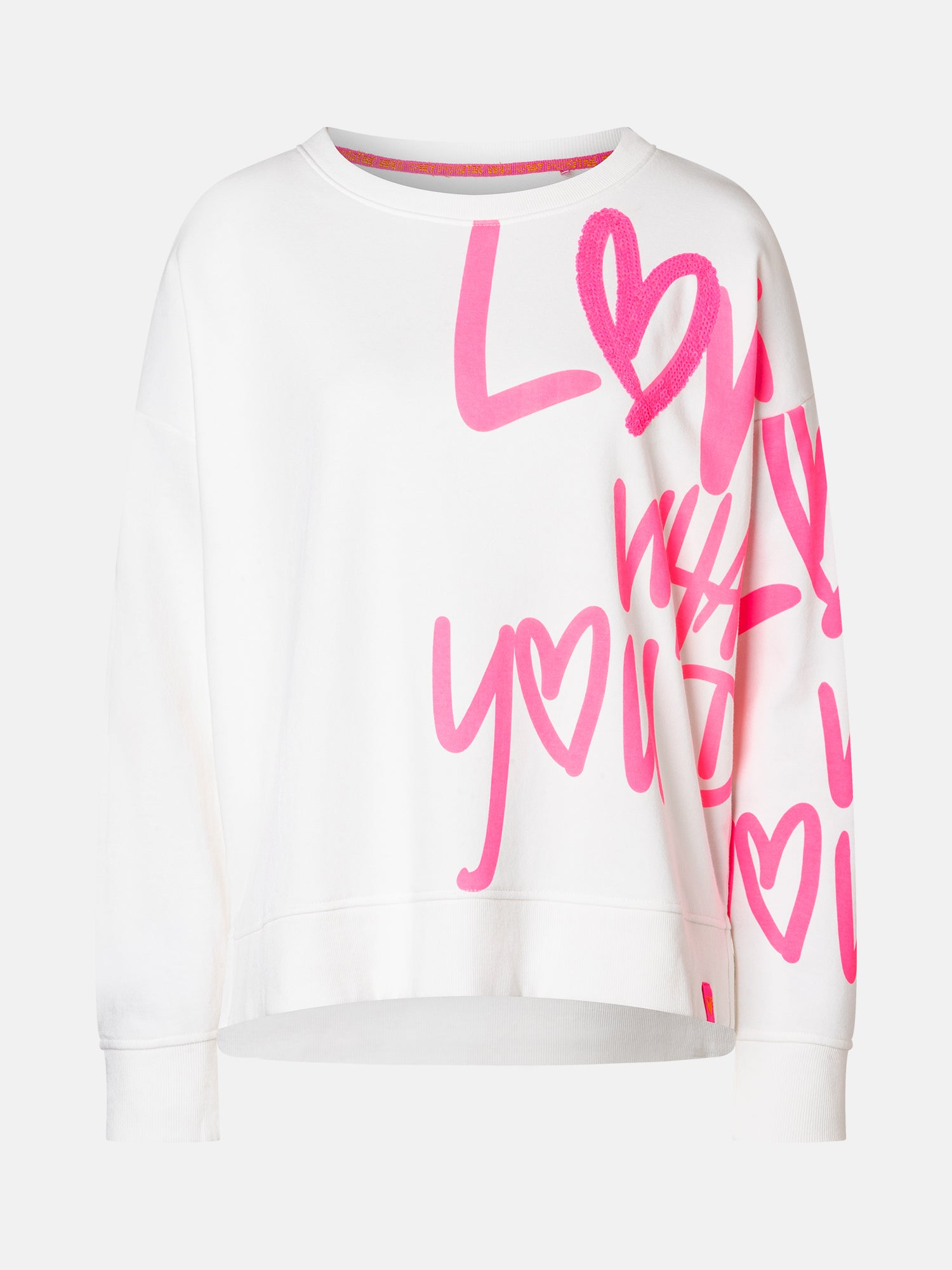 Sweater "SkipL" aus Baumwollmix