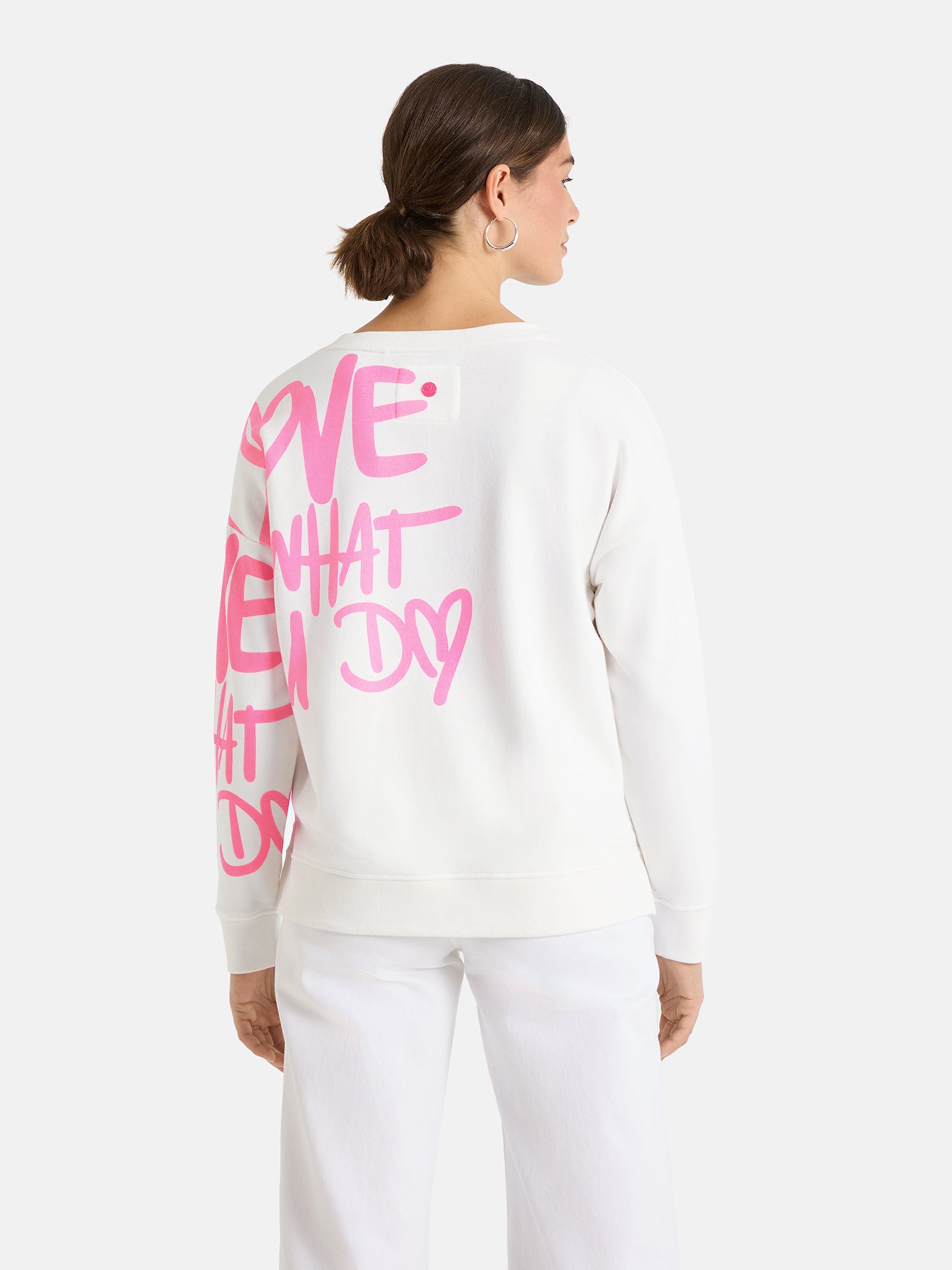 Sweater "SkipL" aus Baumwollmix
