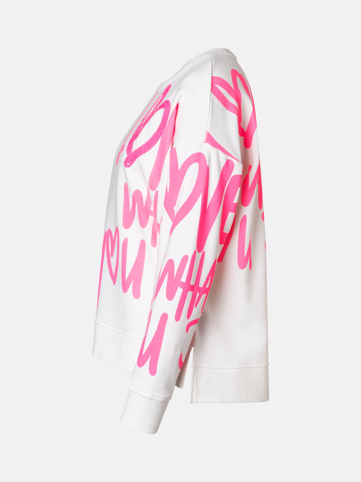 Sweater "SkipL" aus Baumwollmix