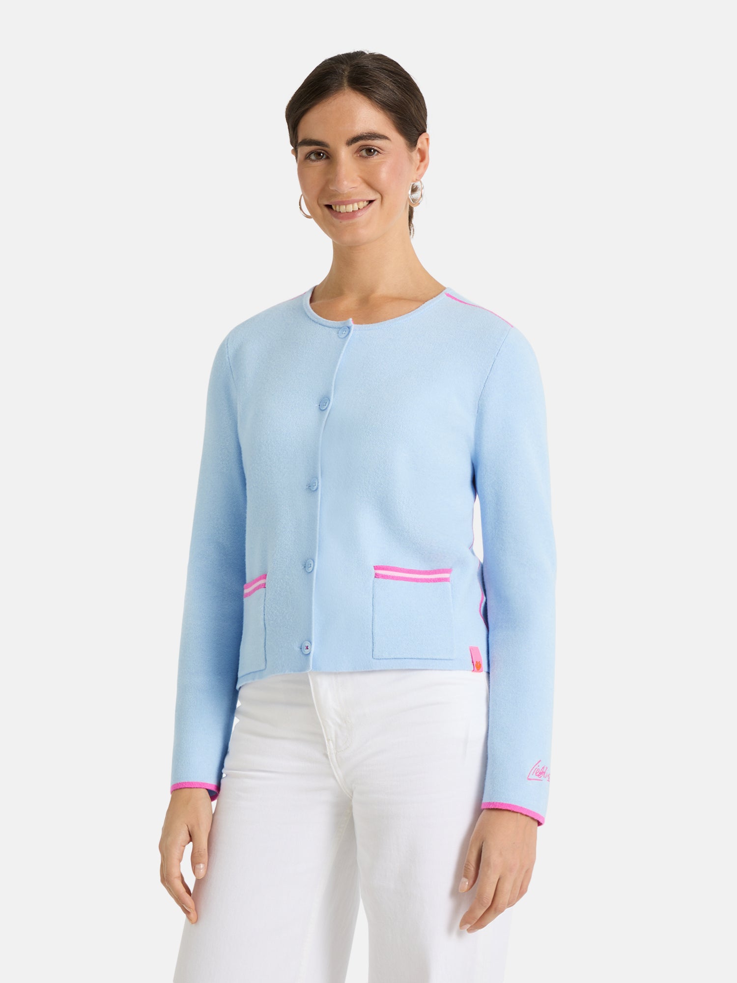 Strickjacke "RunaL" aus Viskosemix