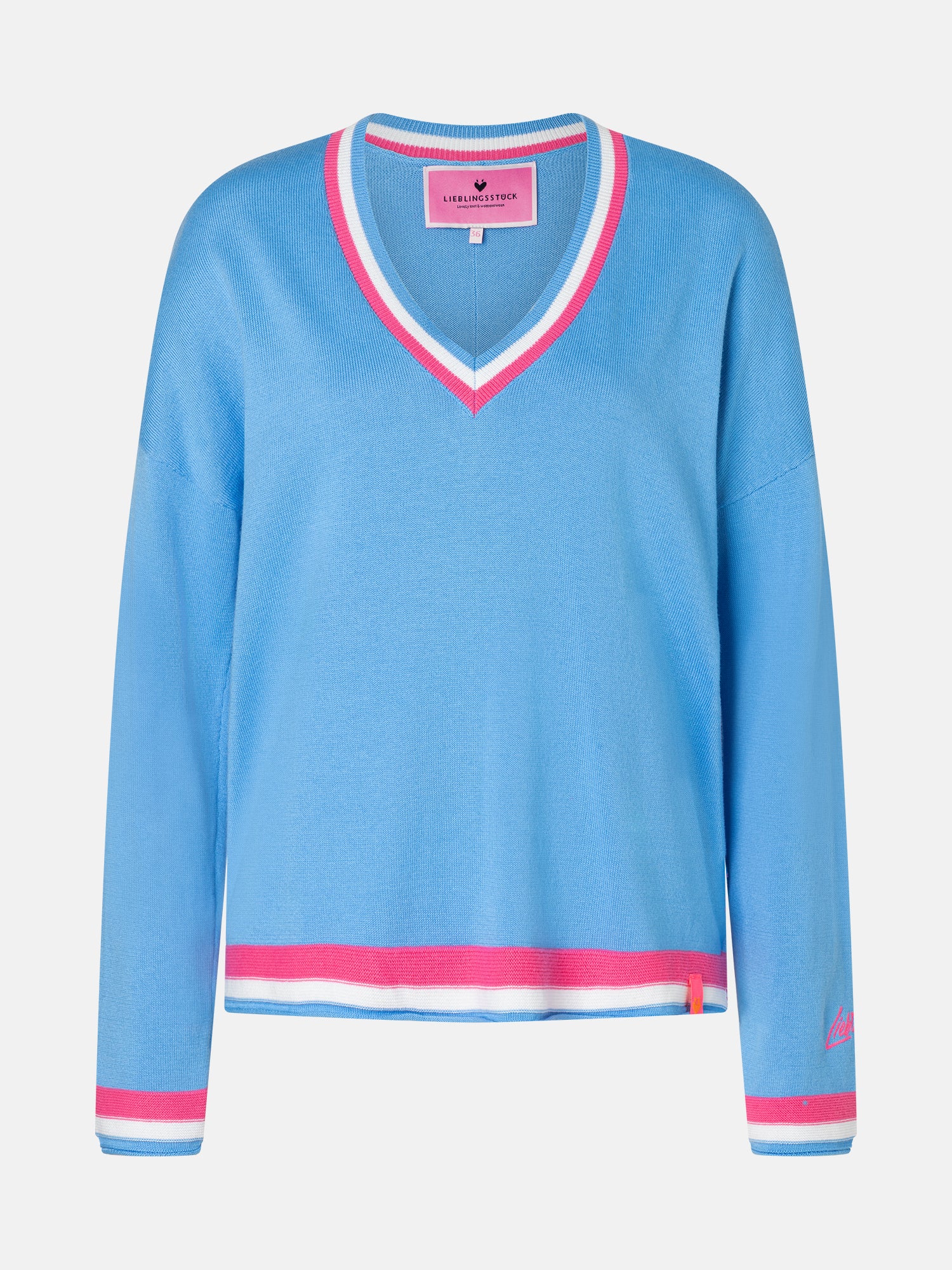 Pullover "MalinL" aus Baumwolle