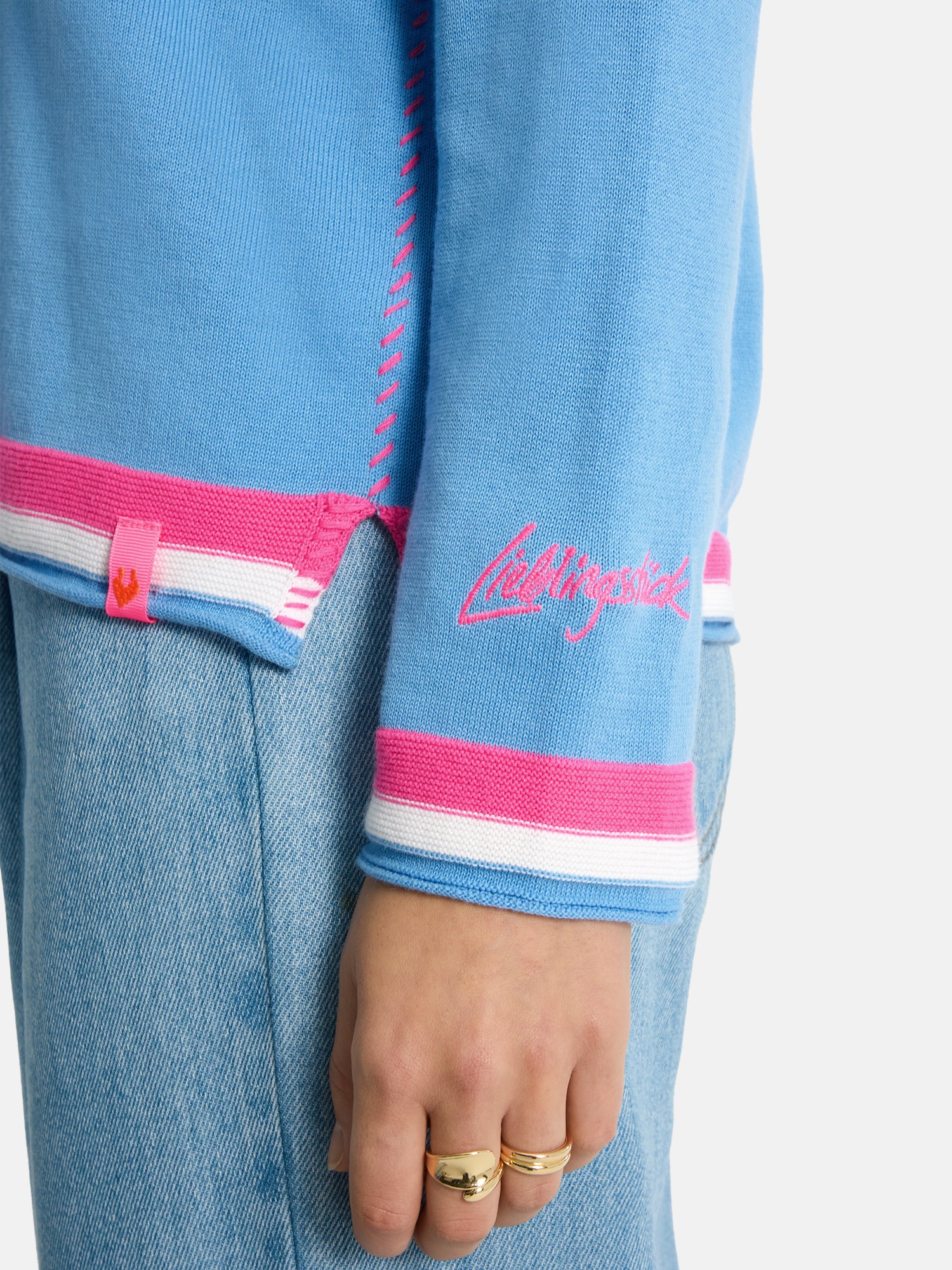 Pullover "MalinL" aus Baumwolle