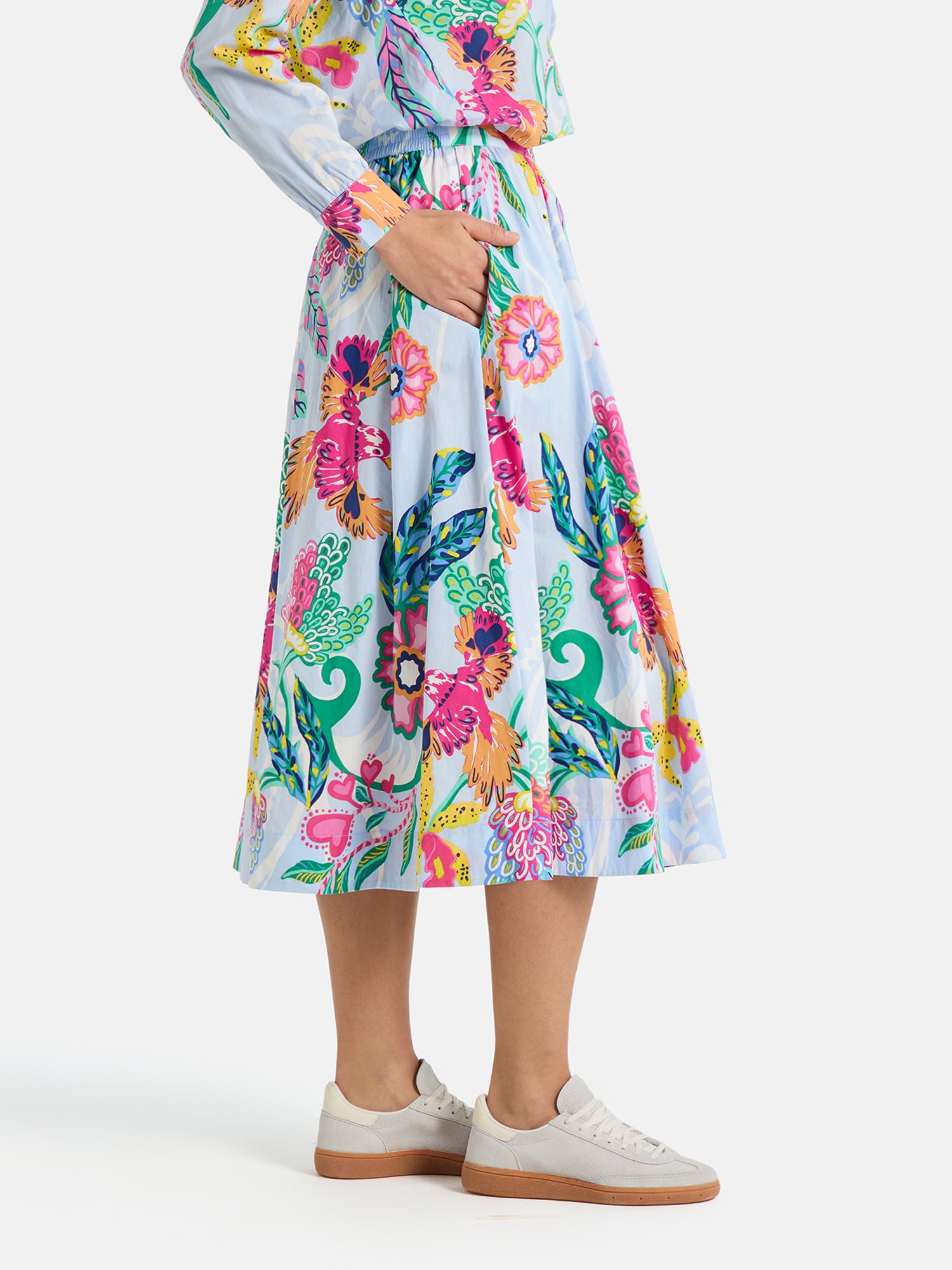 Rock "FrankaL" aus Baumwolle