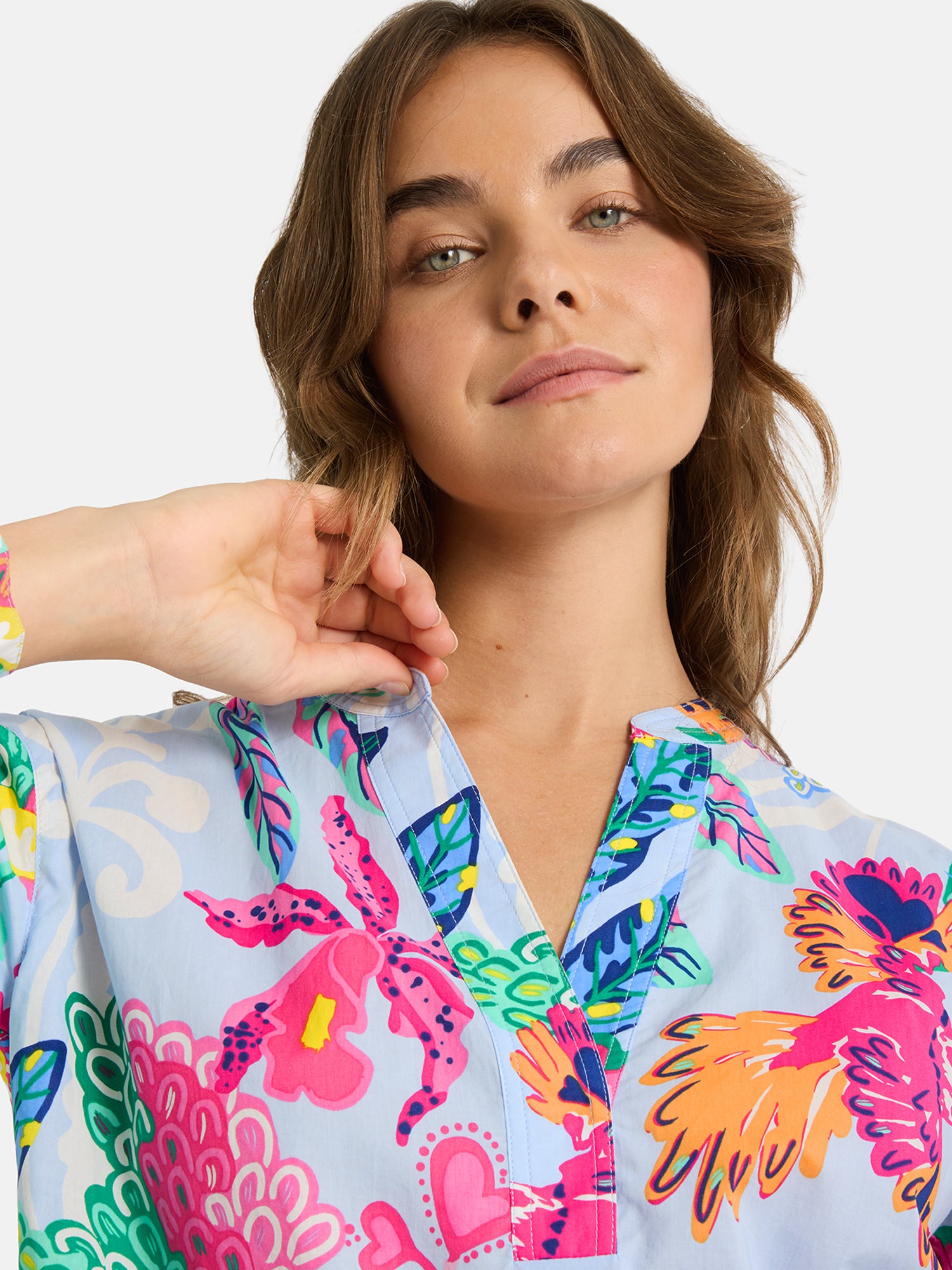 Bluse "EdanaL" aus Baumwolle