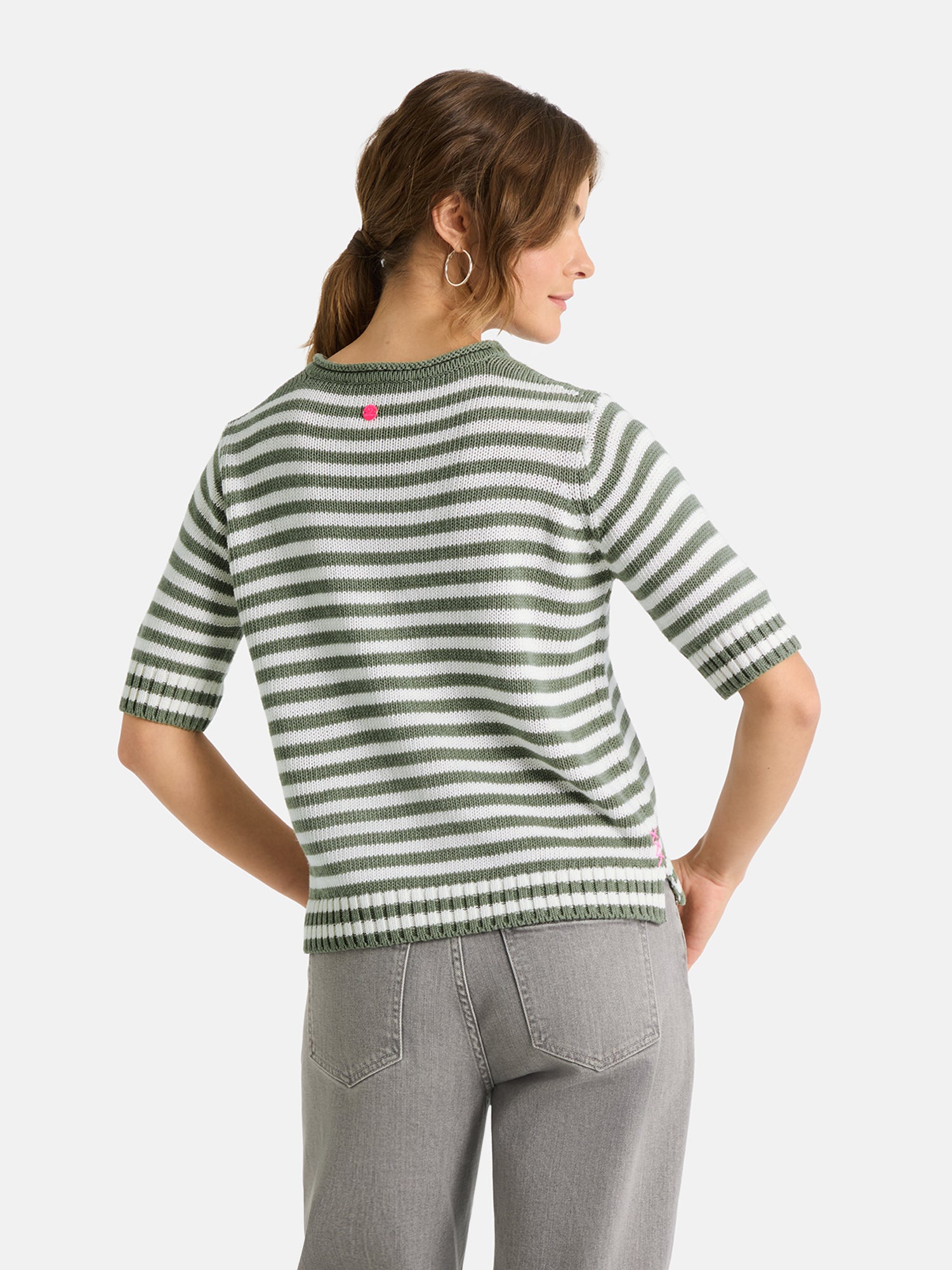 Pullover "AminaL"aus Baumwollmix