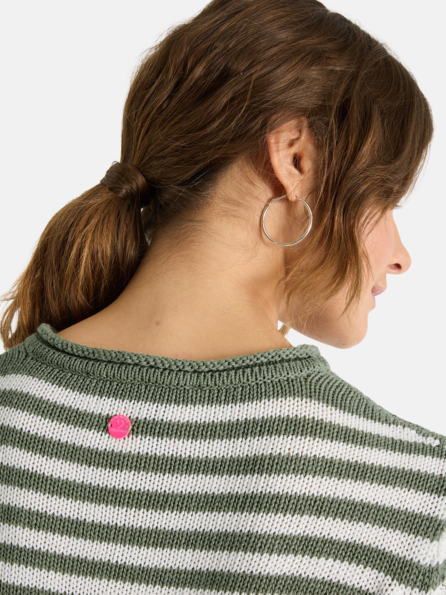 Pullover "AminaL"aus Baumwollmix