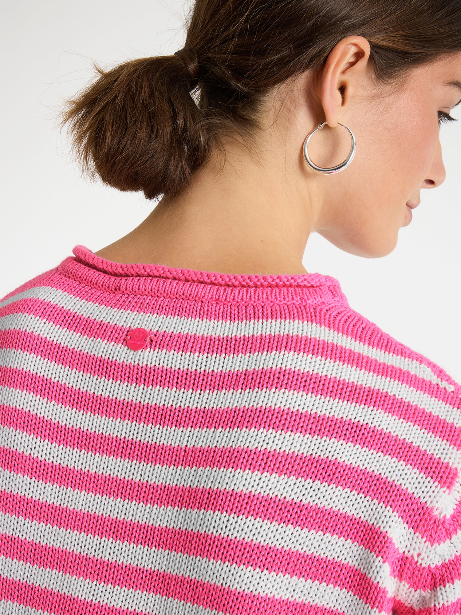 Pullover "AminaL"aus Baumwollmix