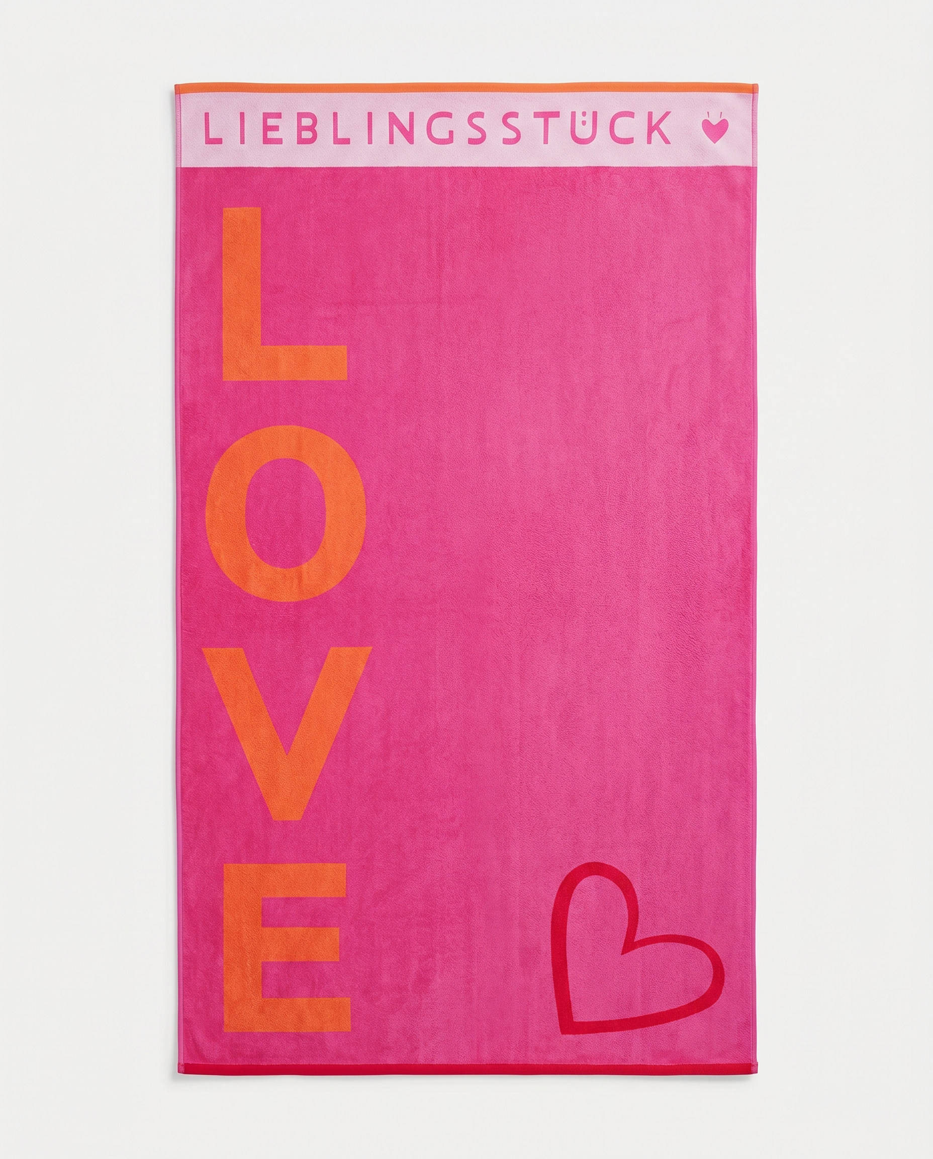 Badetuch "LovetowelL" aus Baumwolle