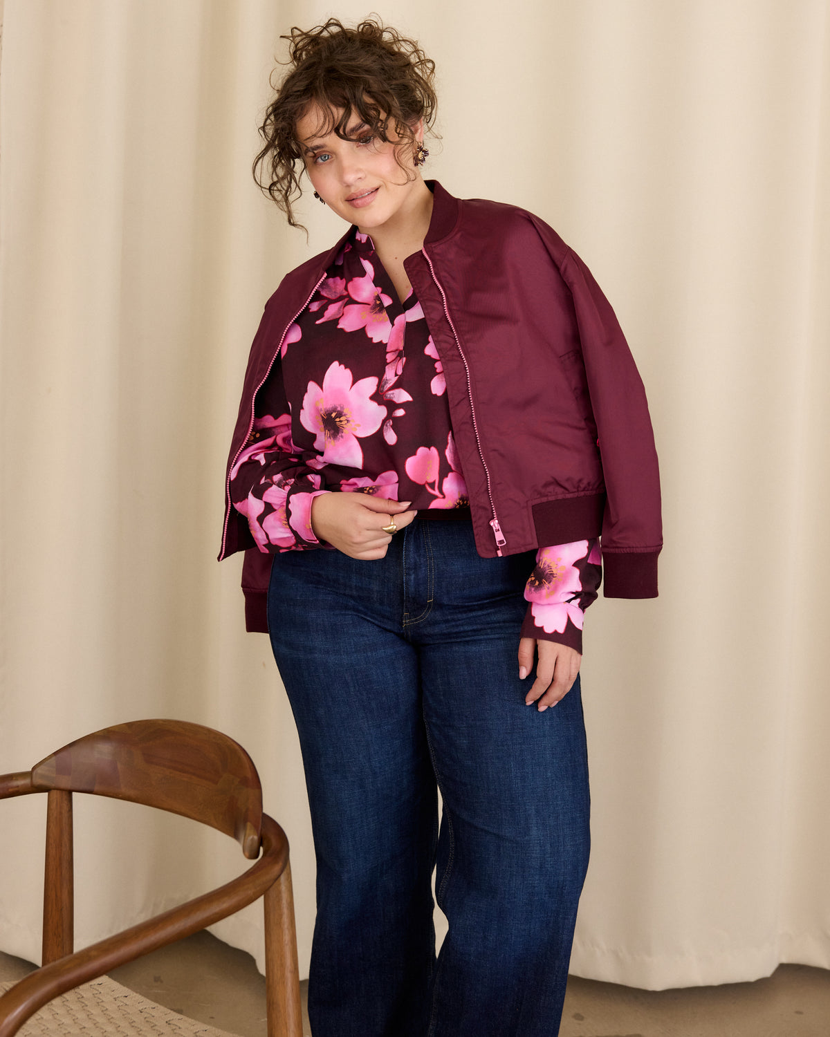 Bluse "AnneleL" aus Viskose