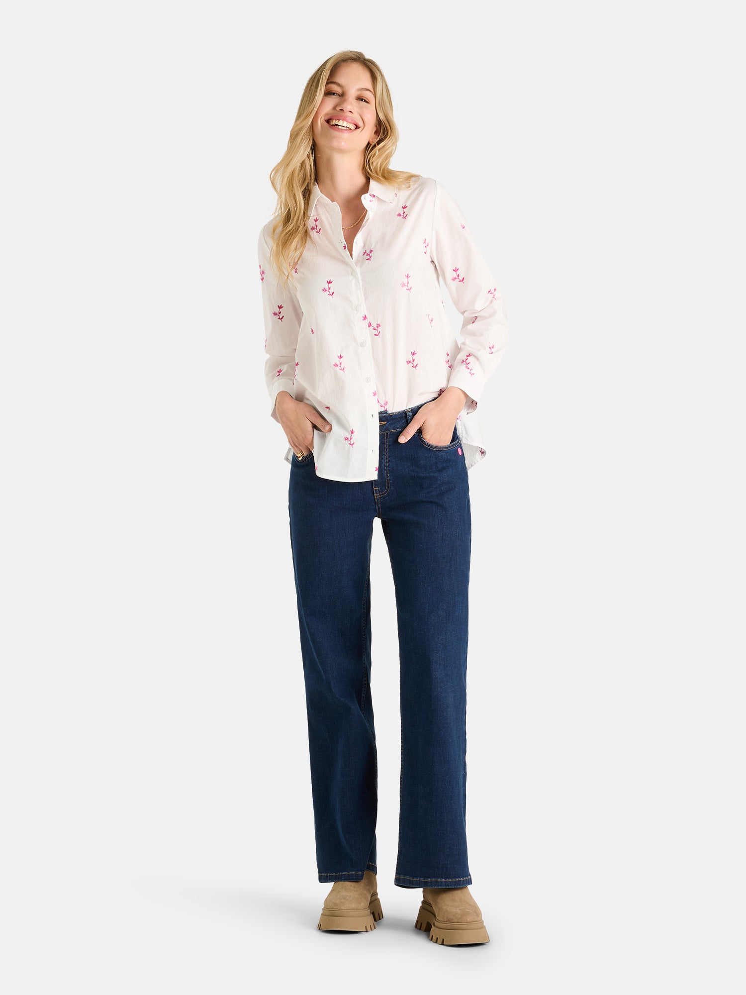 Bluse "RadunaL" aus Baumwolle