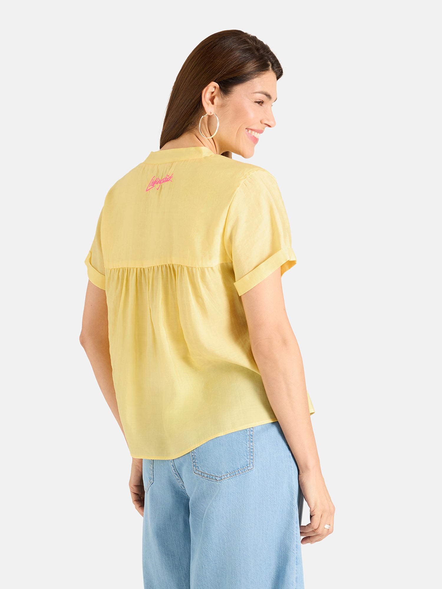 Bluse "AlaisL" aus Baumwollmix