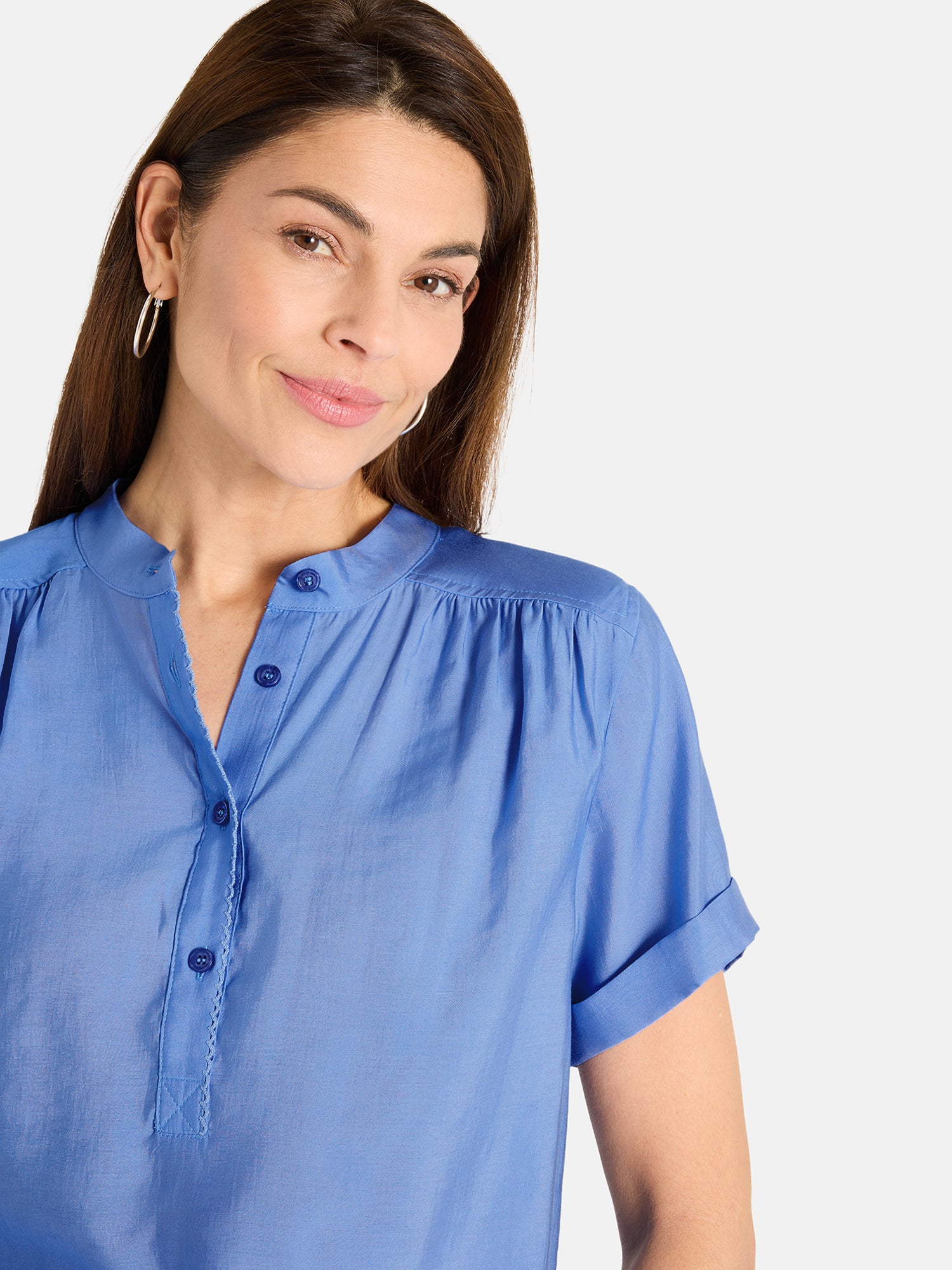 Bluse "AlaisL" aus Baumwollmix