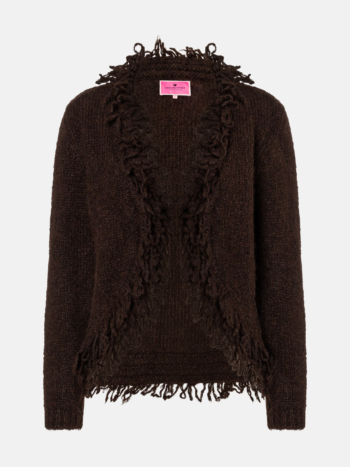 Strickjacke "AlessiaL" mit Alpaka