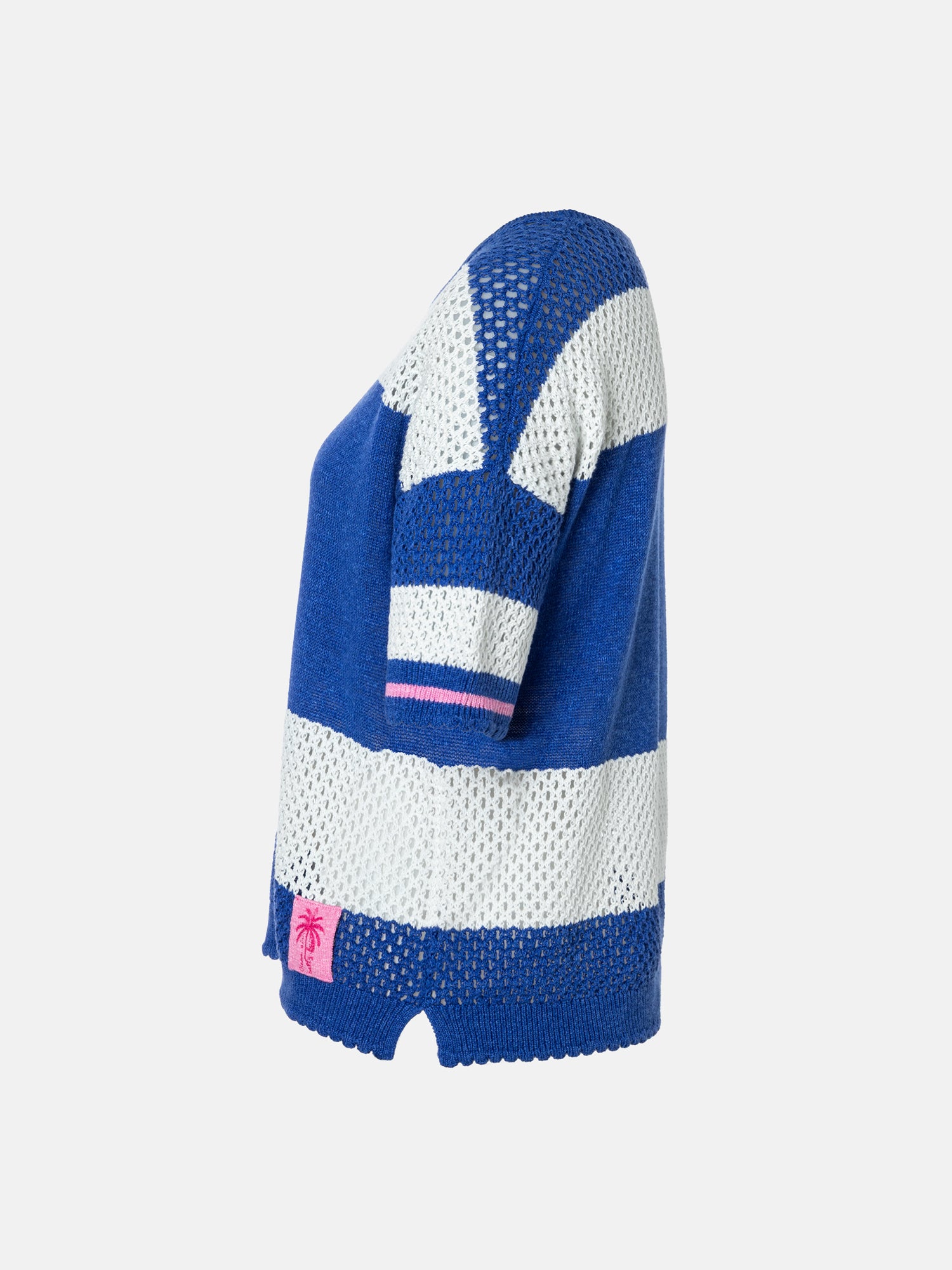 Strickpullover "AliaL" mit Leinen