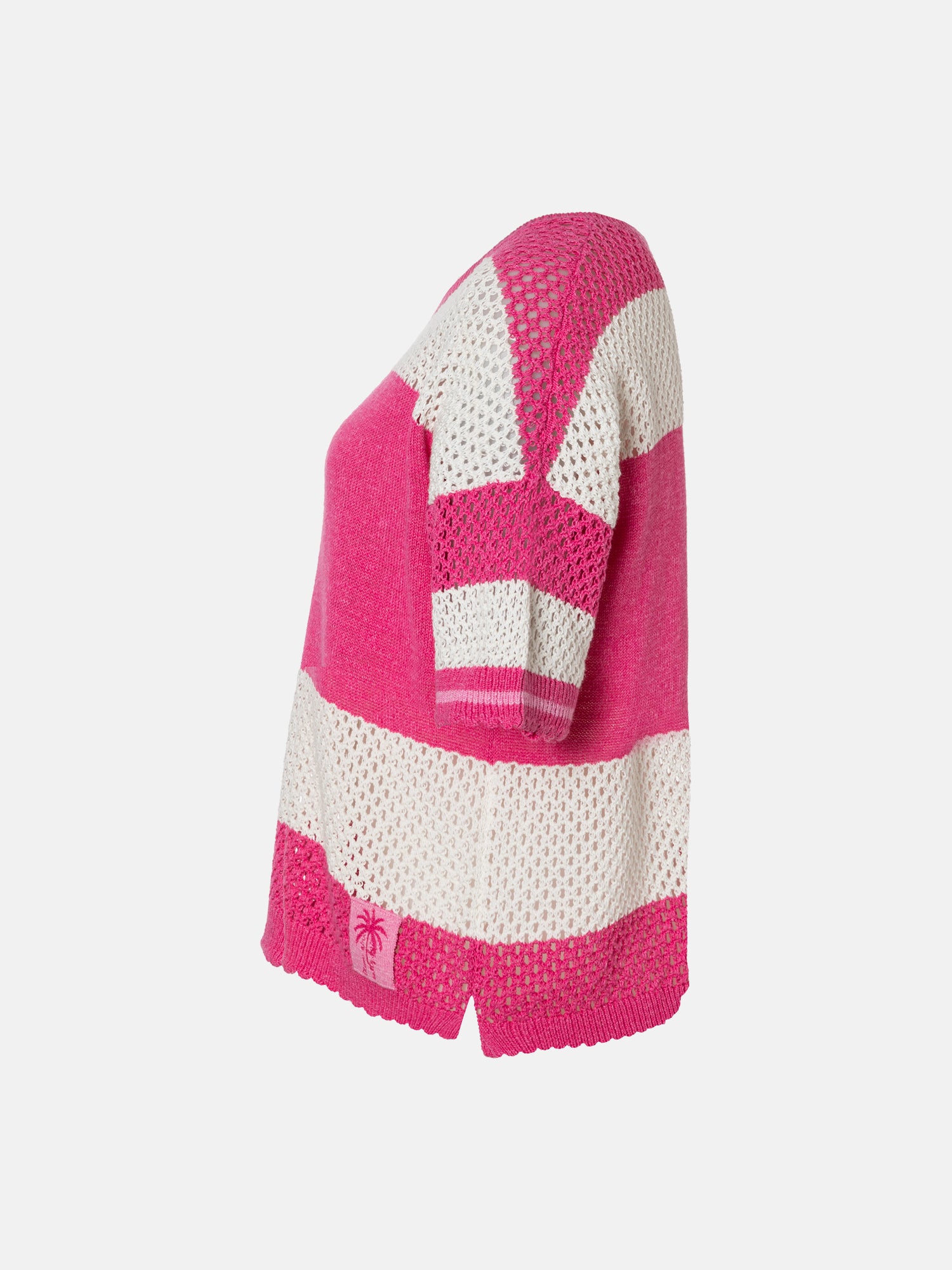 Strickpullover "AliaL" mit Leinen