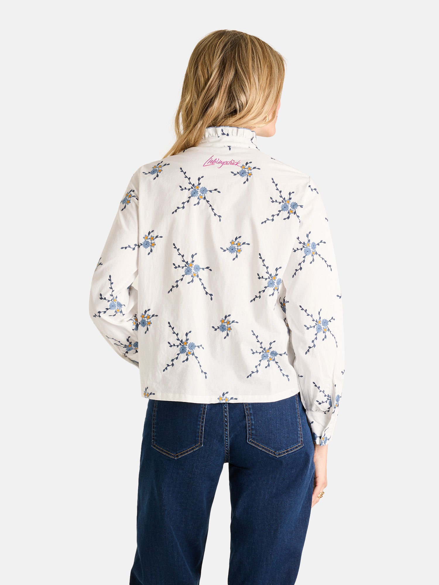 Bluse "AlieenL" aus Baumwolle