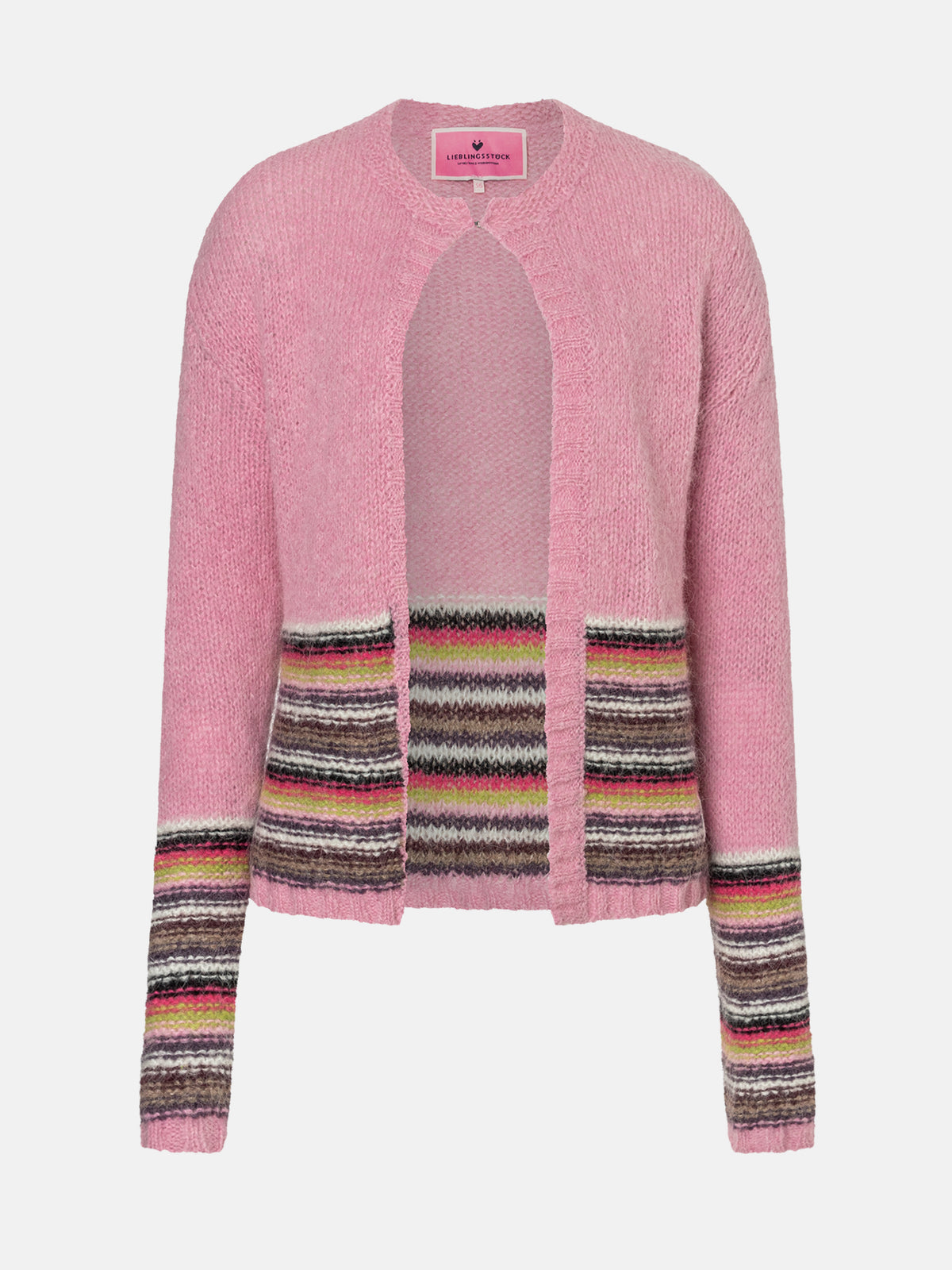 Strickjacke "AmraL" mit Alpaka