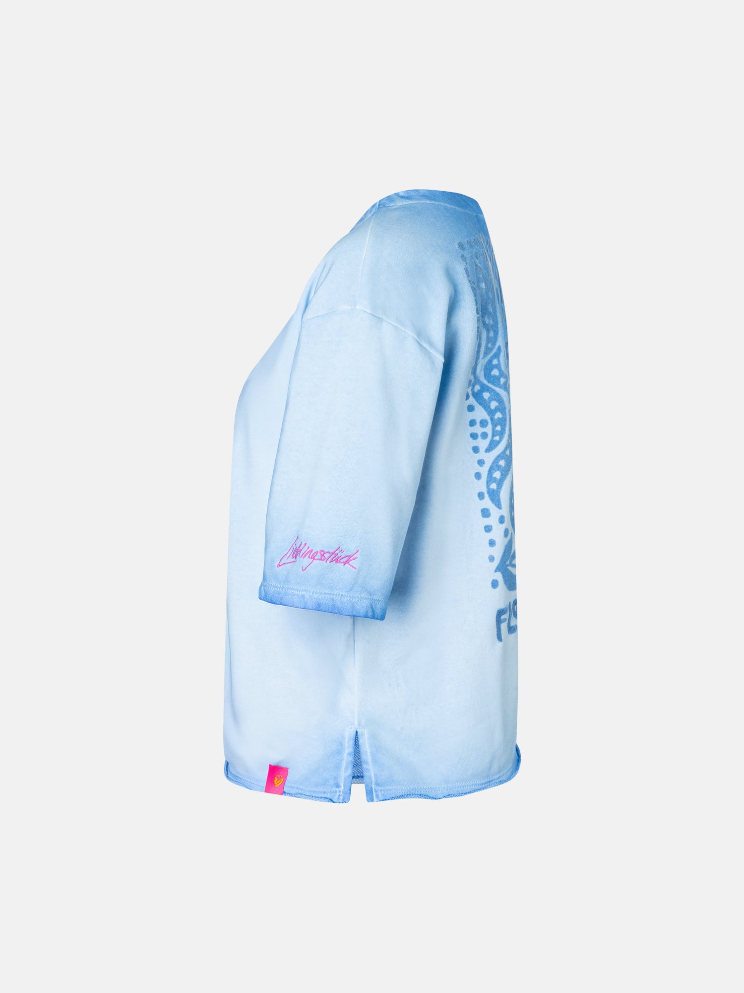 Kurzarm Strick "AmyL" mit Baumwolle