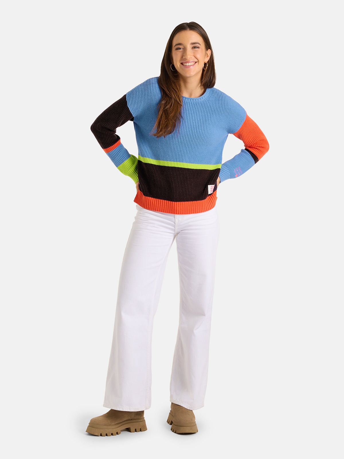 Pullover "AnukaL" aus Baumwollmix