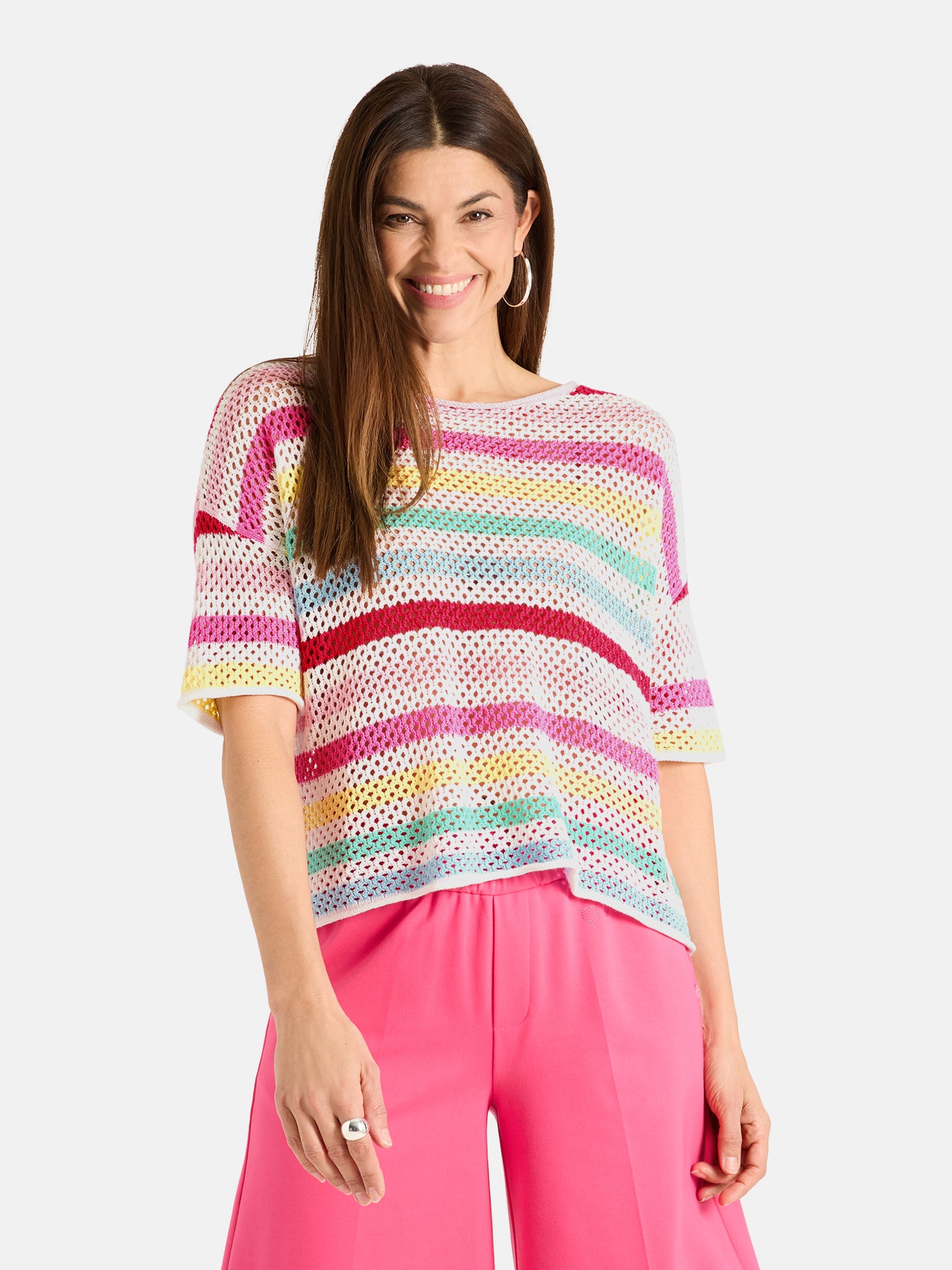 Pullover "AriadneL" aus Baumwollmix