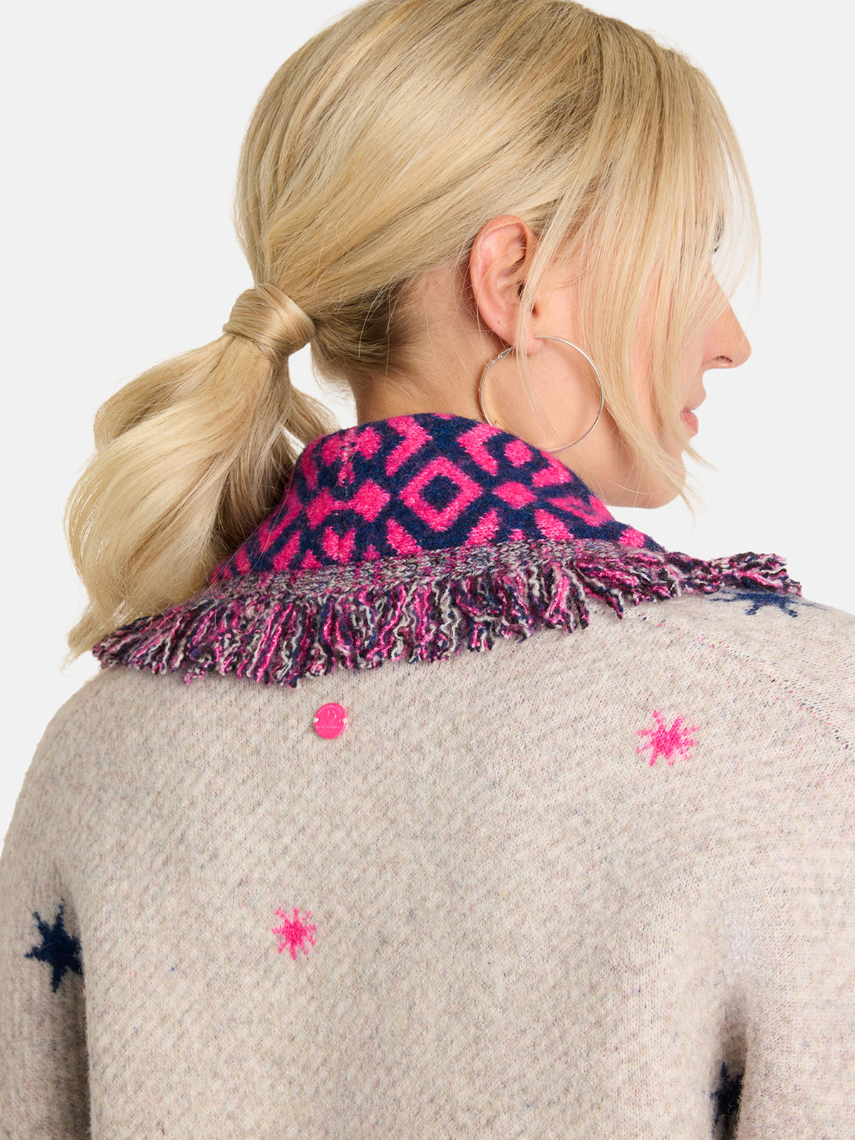 Strickjacke "AtinaL" mit Elasthan