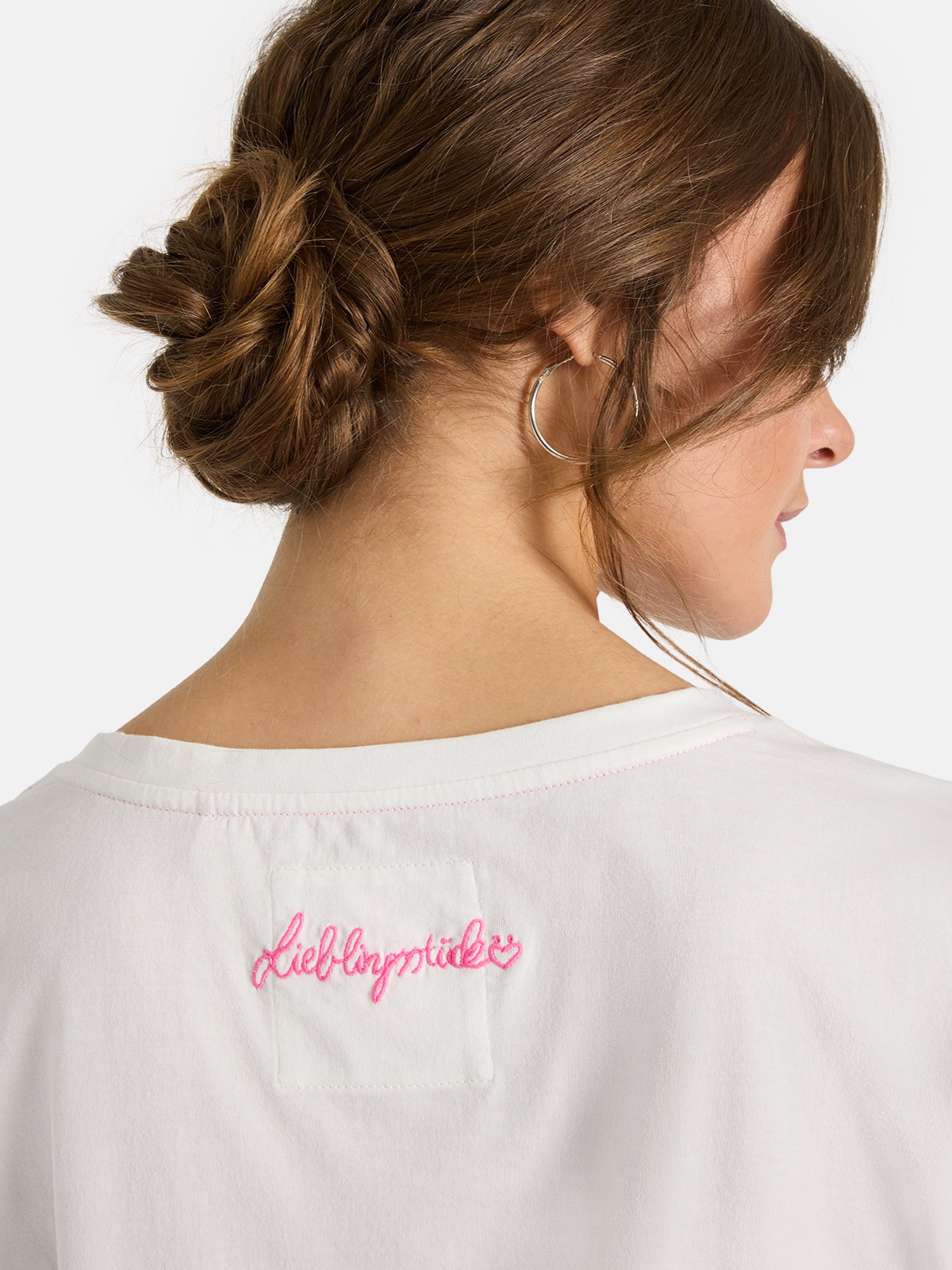T-Shirt "CaraL" aus Baumwolle