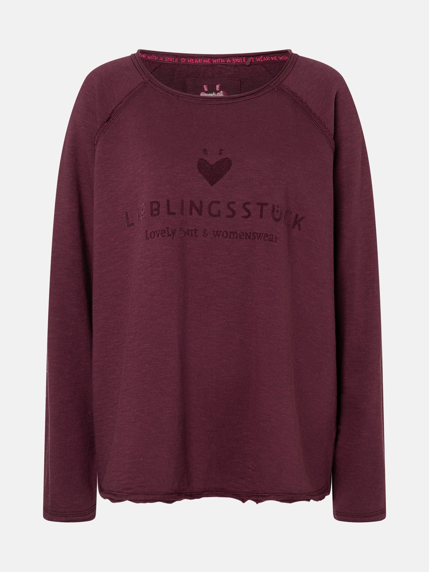 Sweatshirt "CathrinaEP" aus Baumwolle
