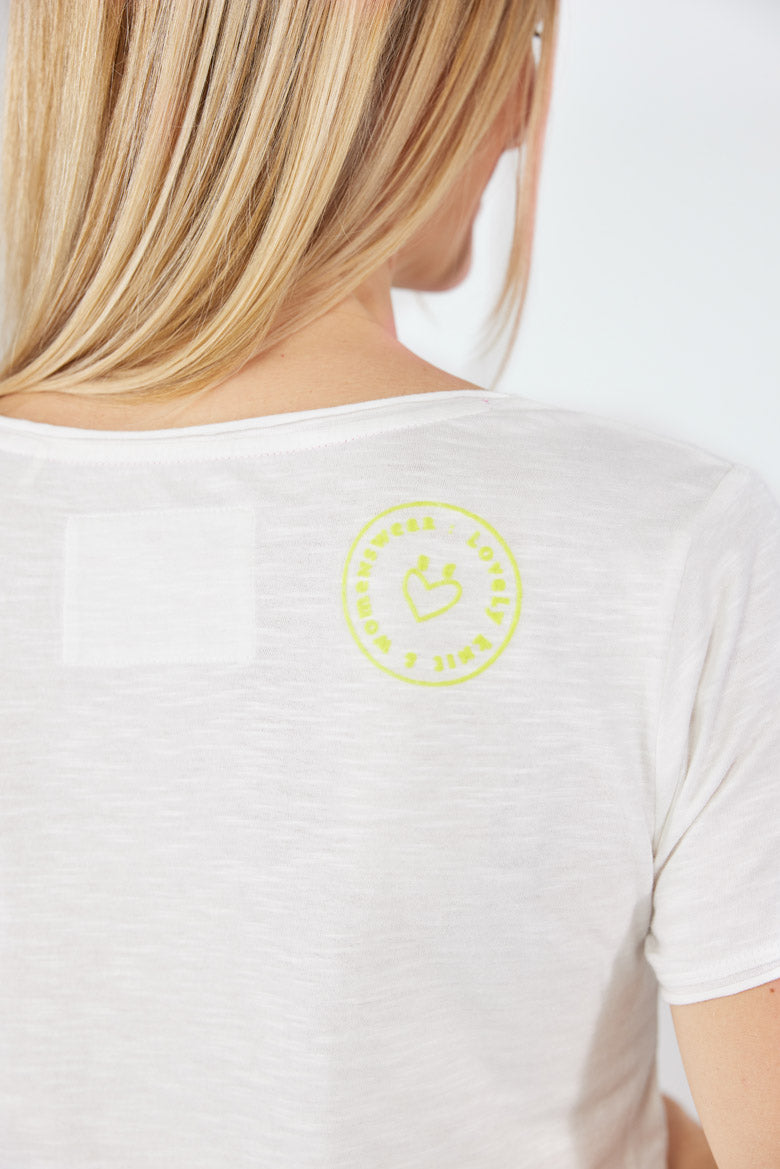 T-Shirt "CiaEP" aus Baumwolle