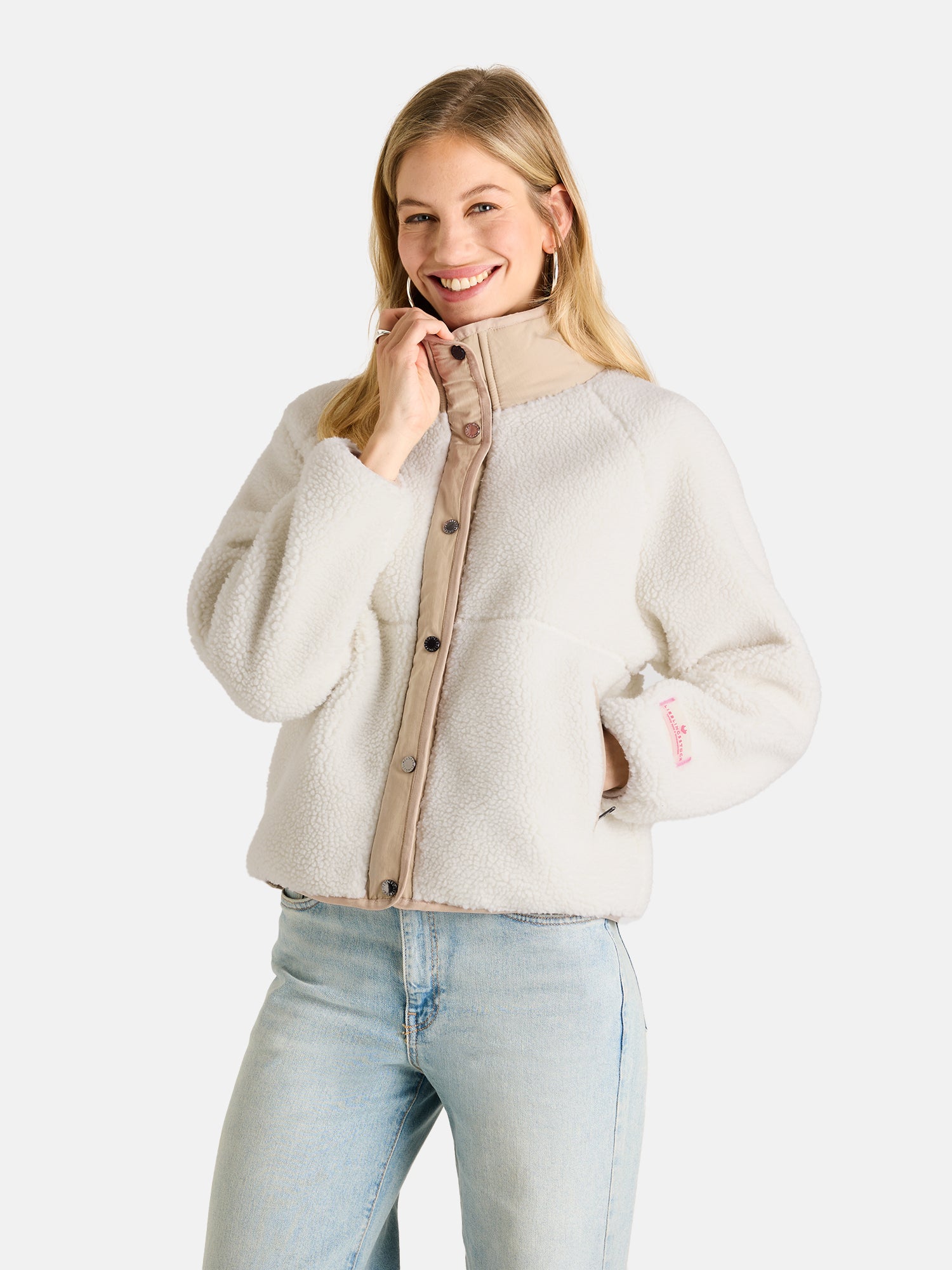 Jacke "MarbellaL" mit Teddy-Optik
