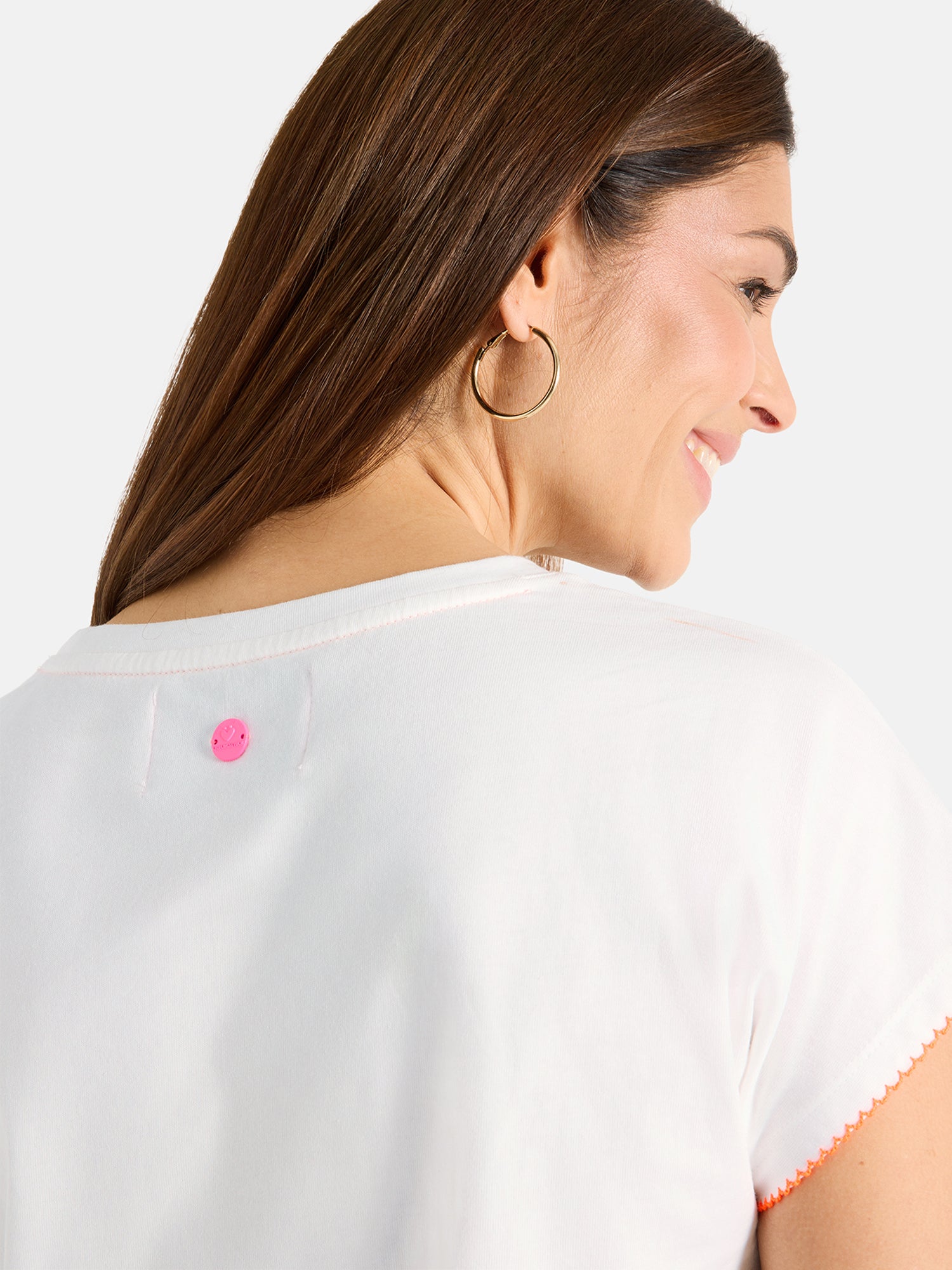 T-Shirt "CrabiL" aus Baumwolle