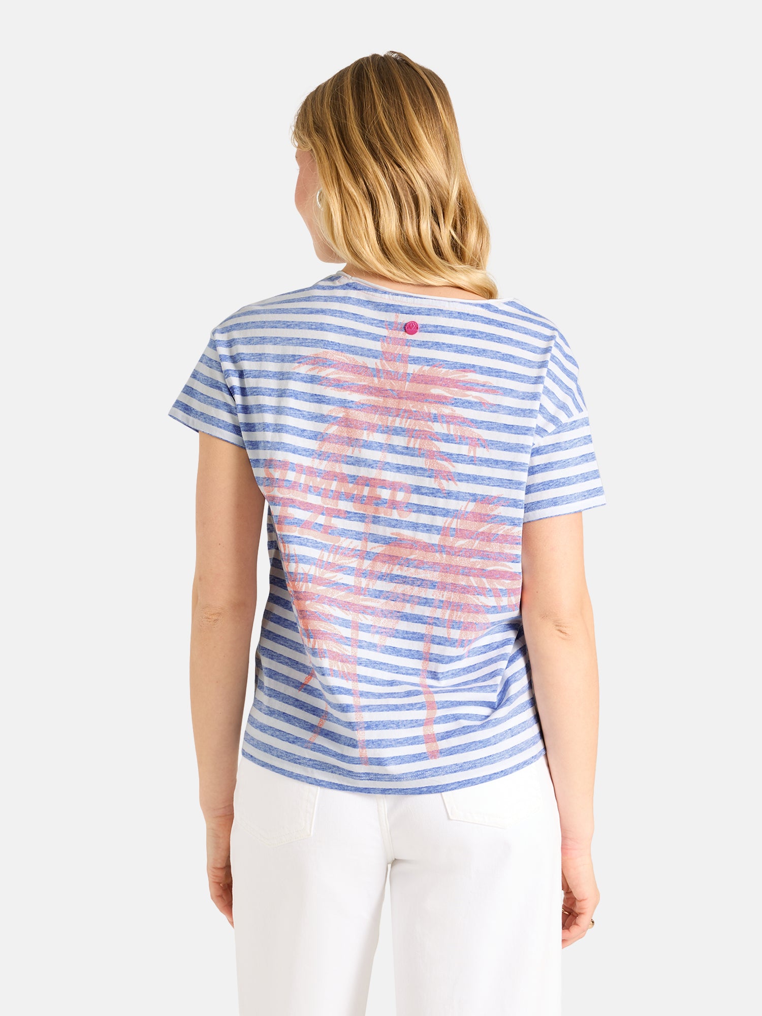 T-Shirt "DollyL" aus Baumwolle