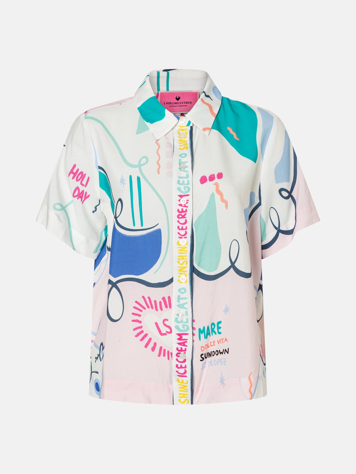 Bluse "FlorenceL" aus Viskose