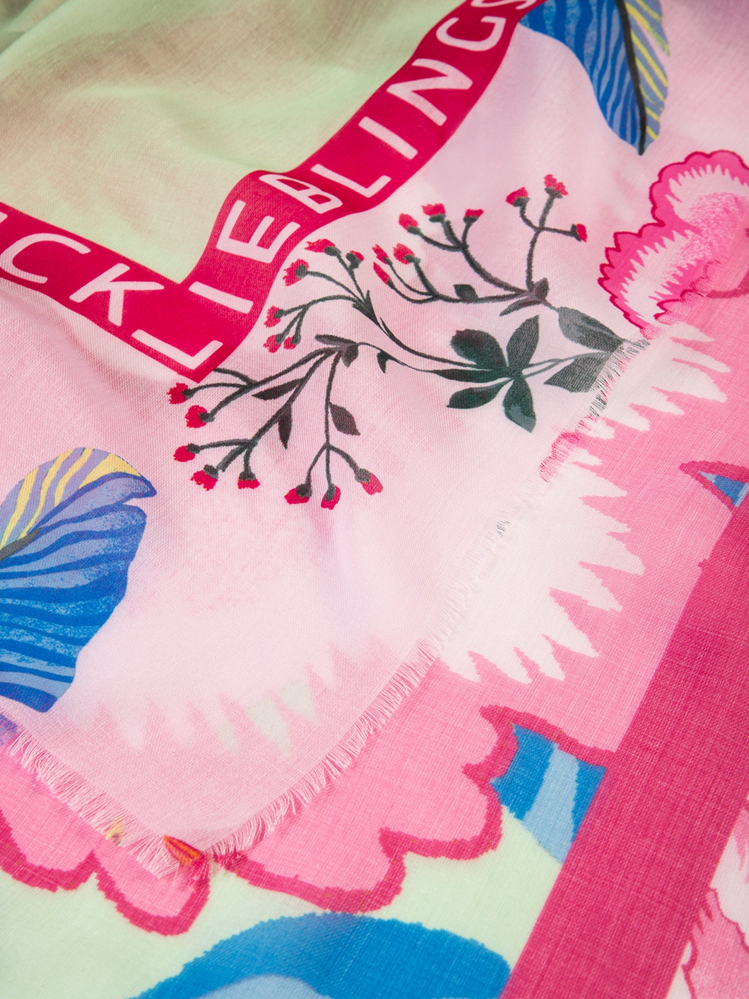 Tuch "Scarf Flower" aus