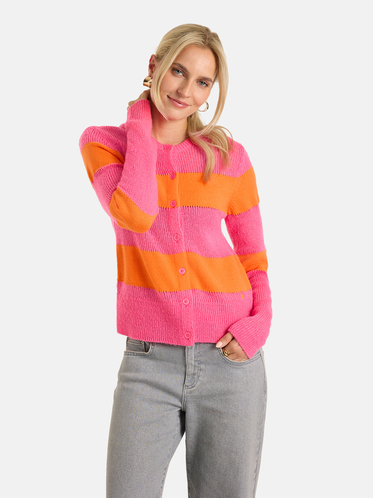 Strickjacke "HaraL" mit Wolle
